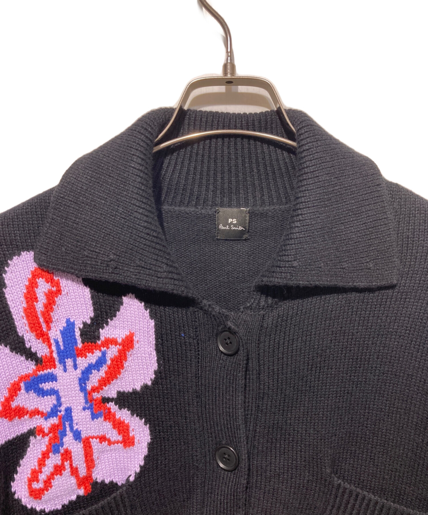 PS Paul Smith 花柄刺繍ニット PS Paul Smith 花柄刺繍ニット PS Paul Smith（ピーエスポールスミス