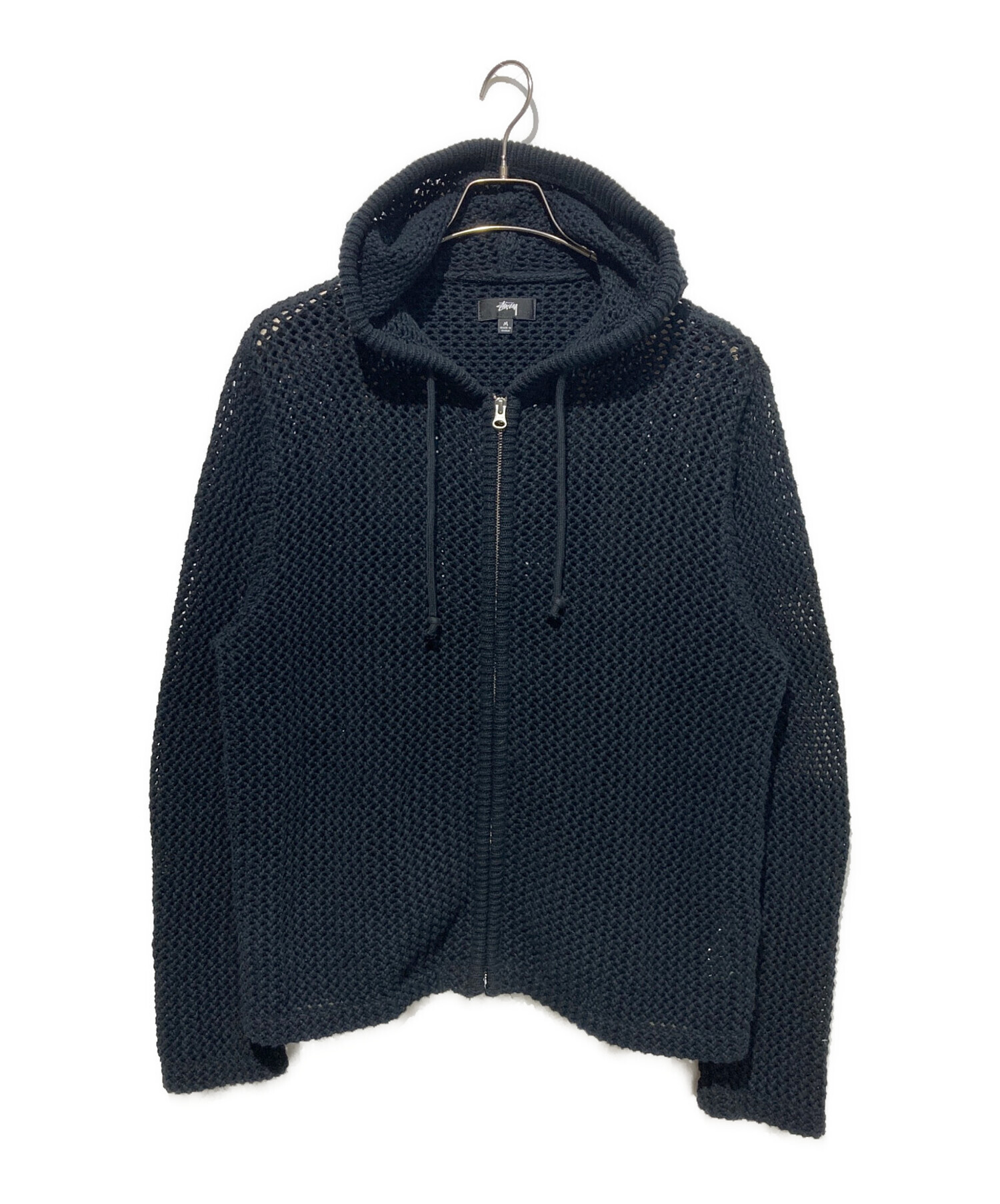 中古・古着通販】stussy (ステューシー) メッシュジップパーカー