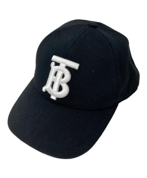 BURBERRY GOLF キャップ ブラック 中古・古着通販】BURBERRY (バーバリー) JERSEY TB BASEBALL CAP