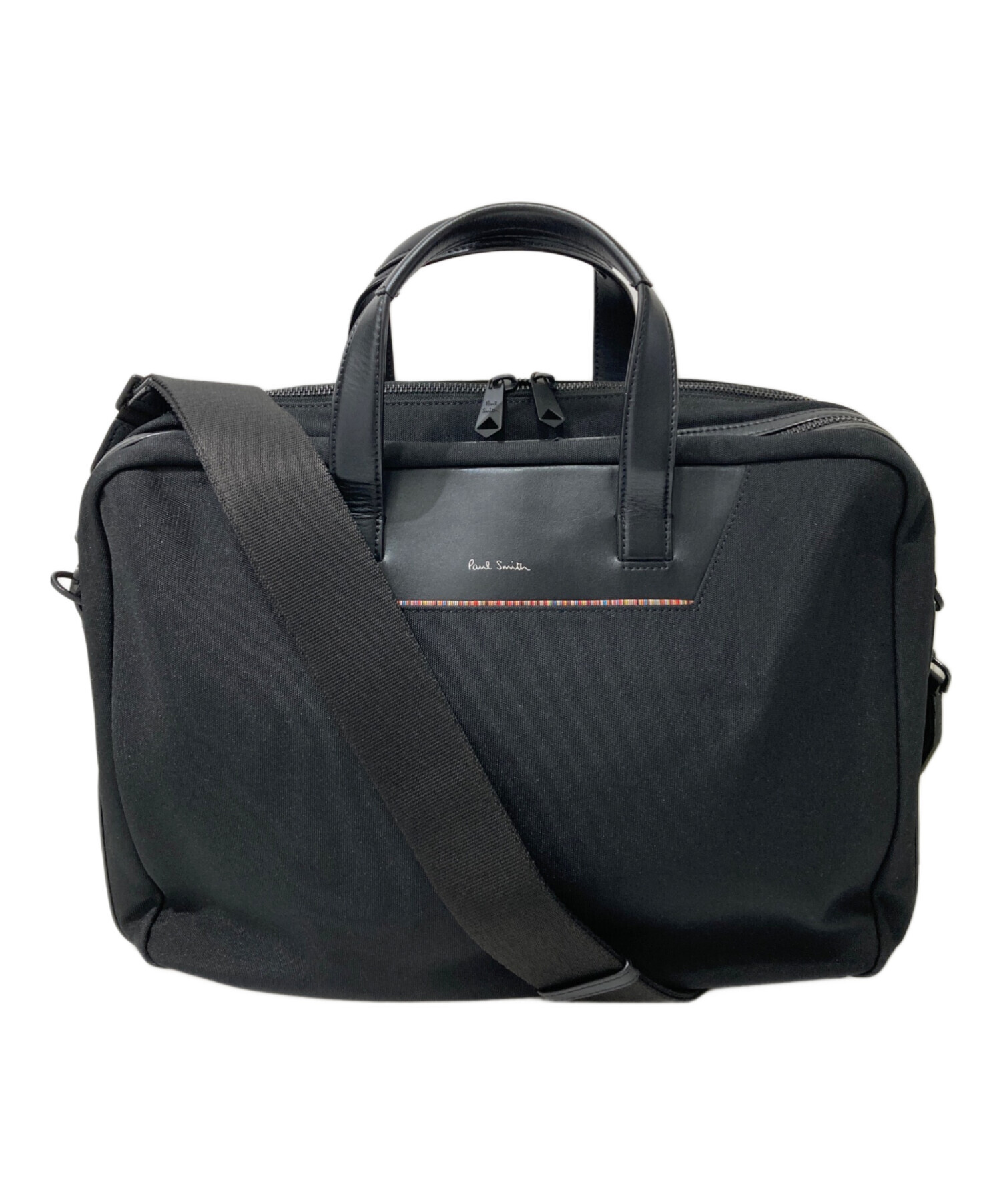 中古・古着通販】PAUL SMITH (ポールスミス) ブリーフケース ブラック 
