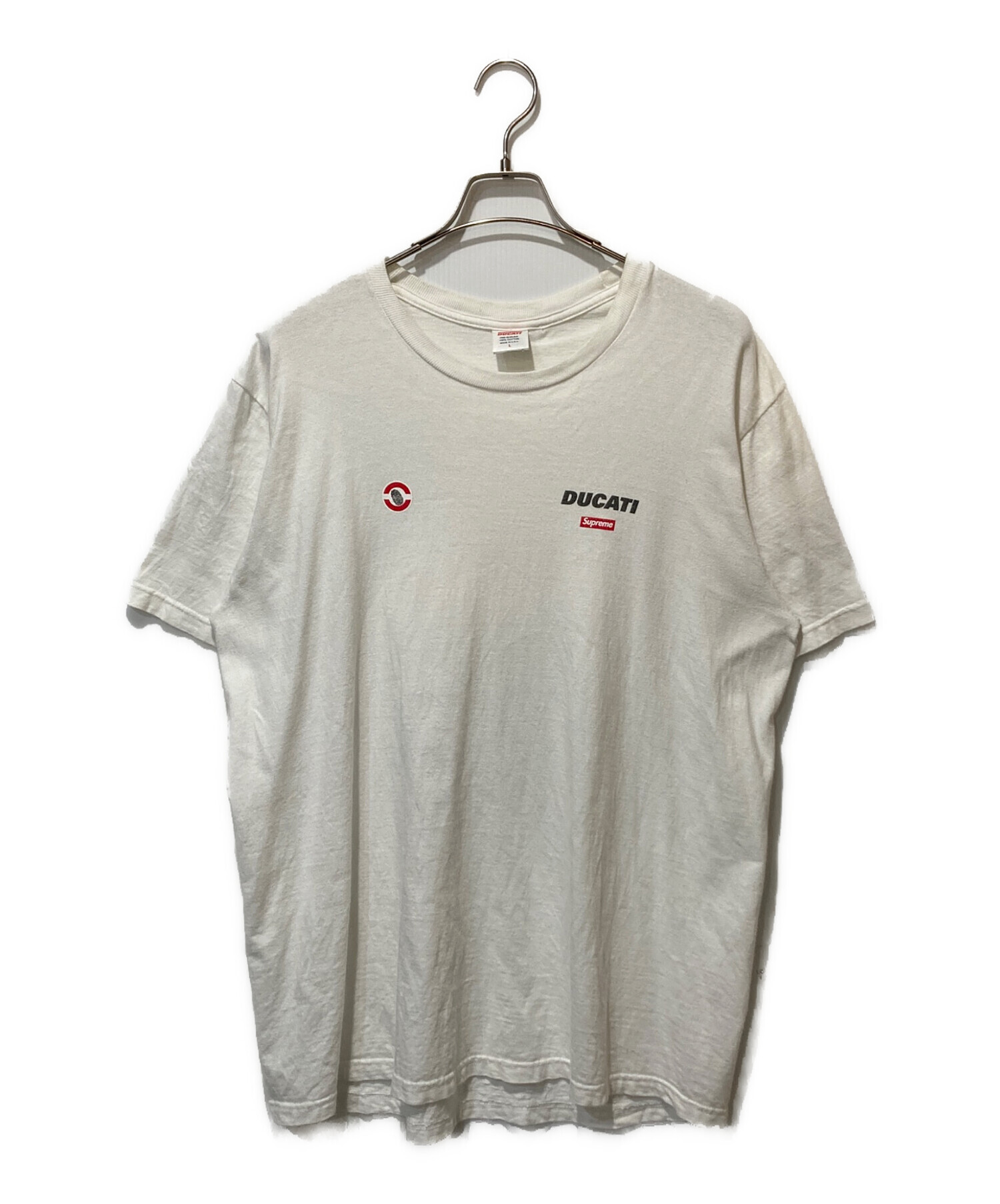 中古・古着通販】Supreme (シュプリーム) Ducati Logos Tee ホワイト