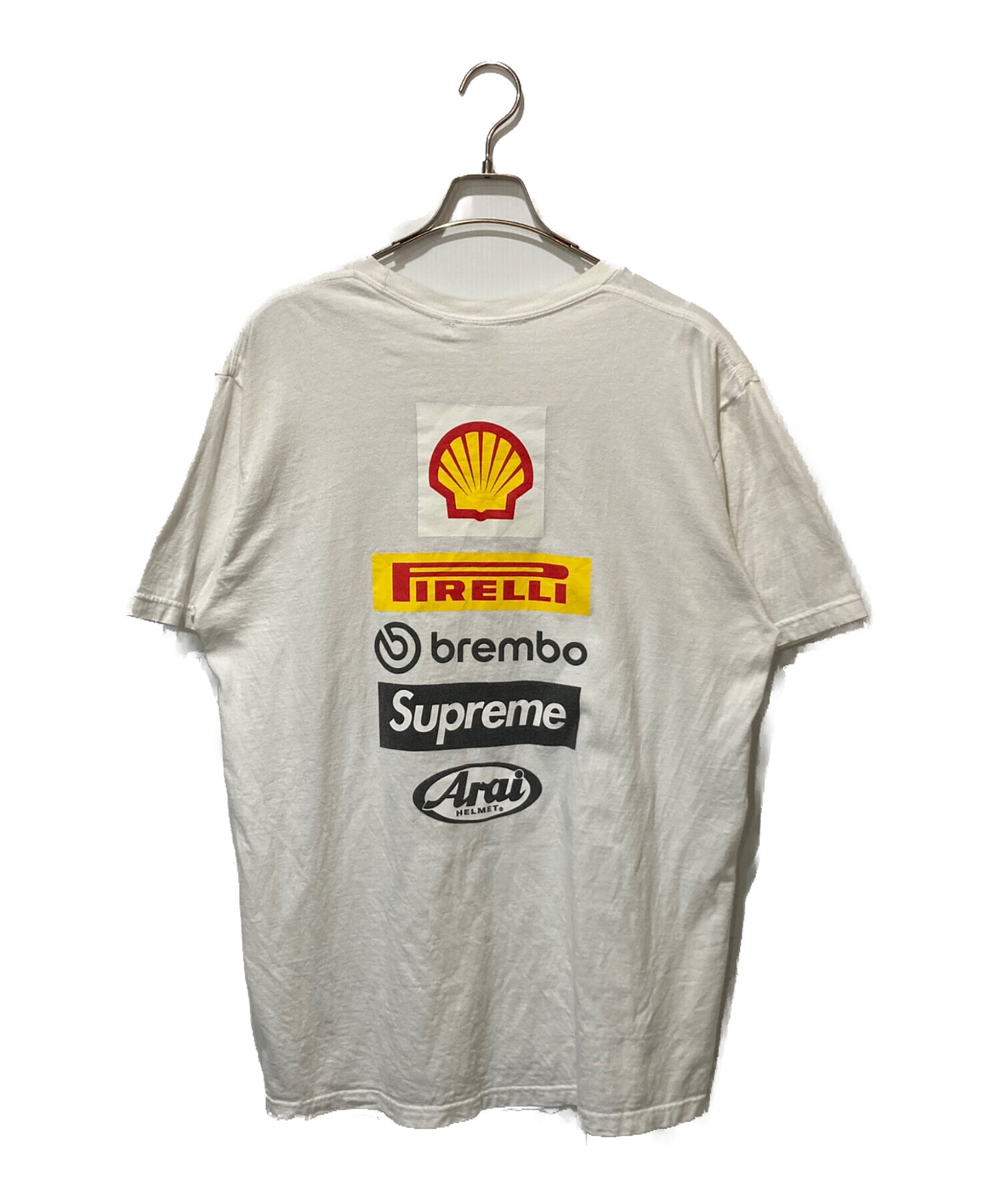中古・古着通販】Supreme (シュプリーム) Ducati Logos Tee ホワイト