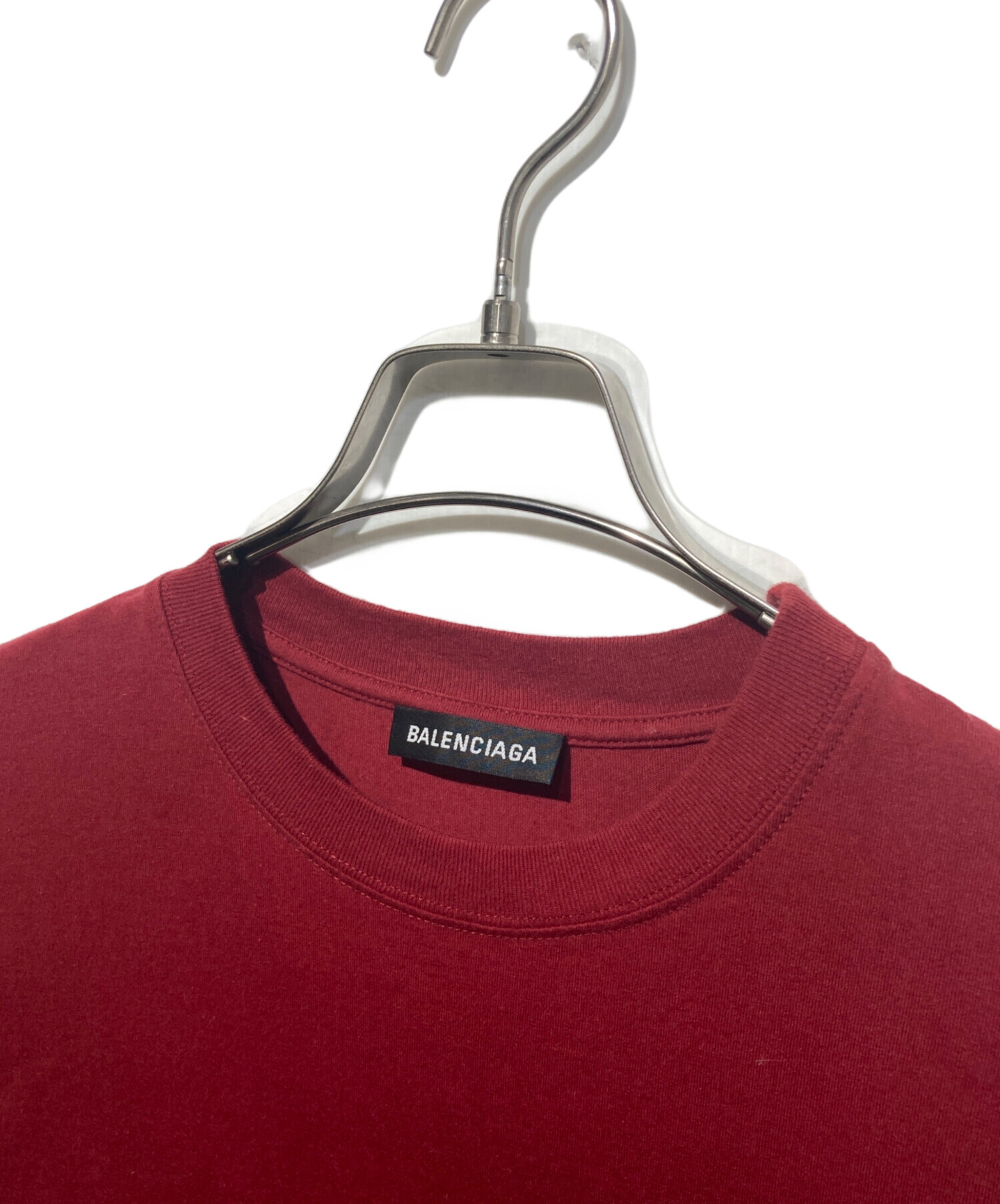 中古・古着通販】BALENCIAGA (バレンシアガ) 半袖Tシャツ レッド