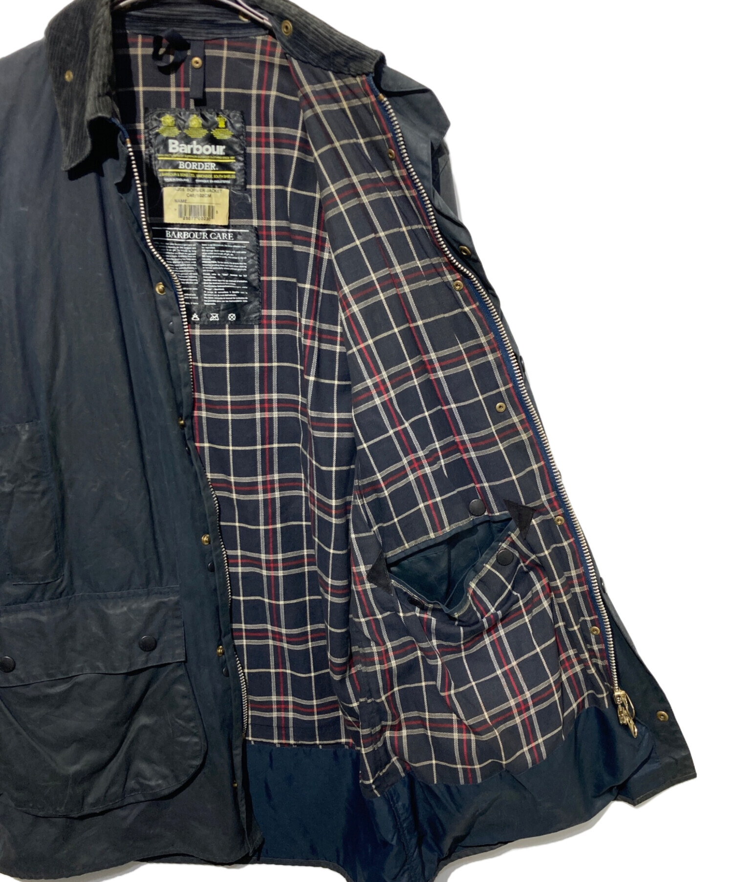 中古・古着通販】Barbour (バブアー) BORDER オイルドジャケット