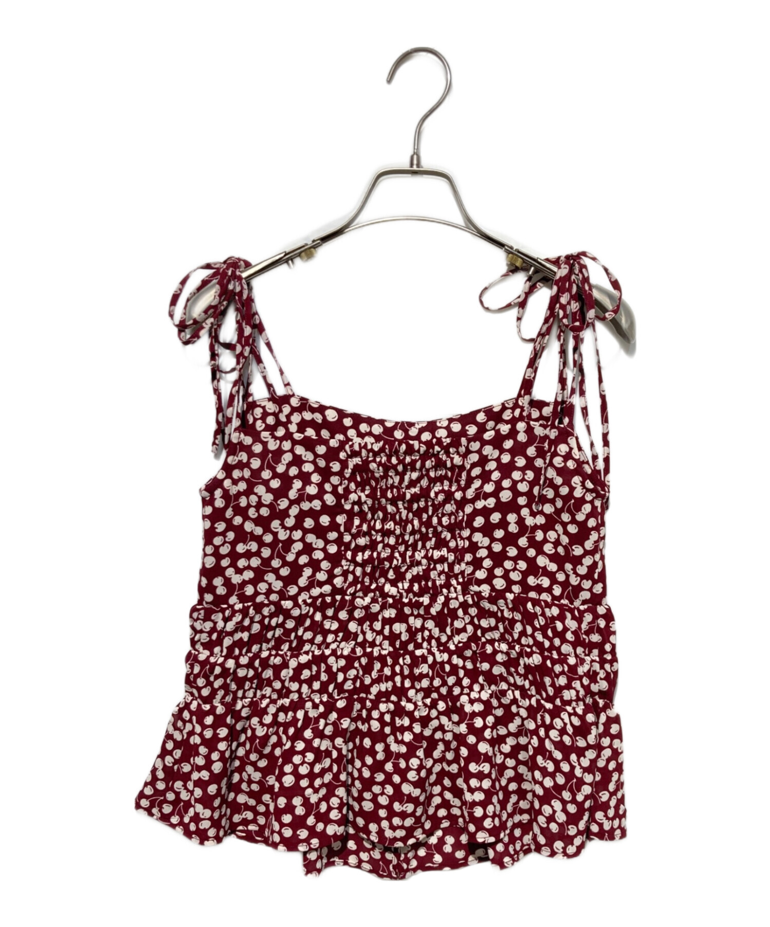 中古・古着通販】Her lip to (ハーリップトゥ) Cherry Pattern Strap