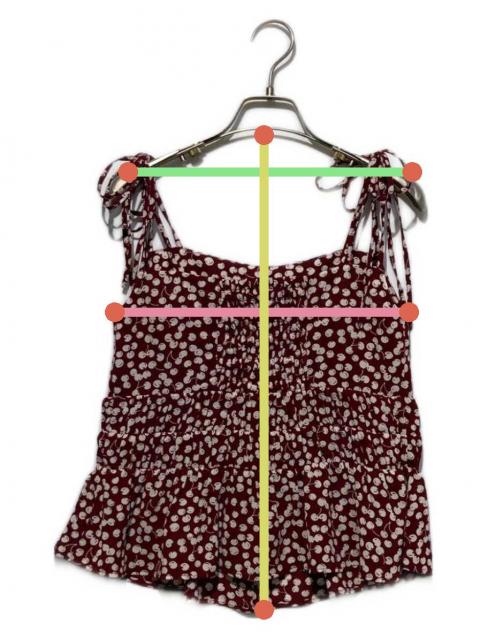 中古・古着通販】Her lip to (ハーリップトゥ) Cherry Pattern Strap