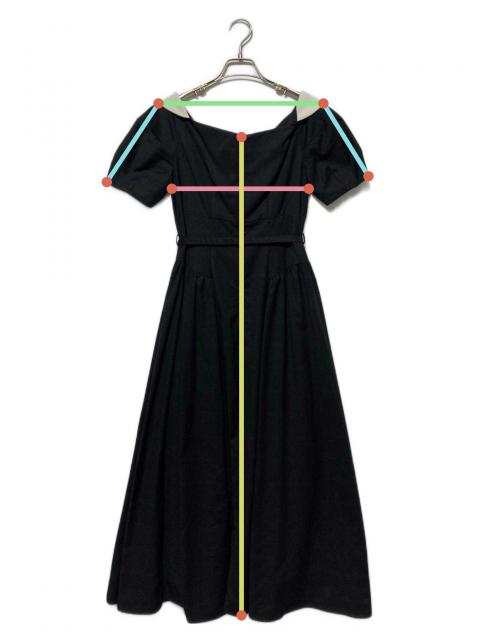 中古・古着通販】Her lip to (ハーリップトゥ) Coralie Belted Dress
