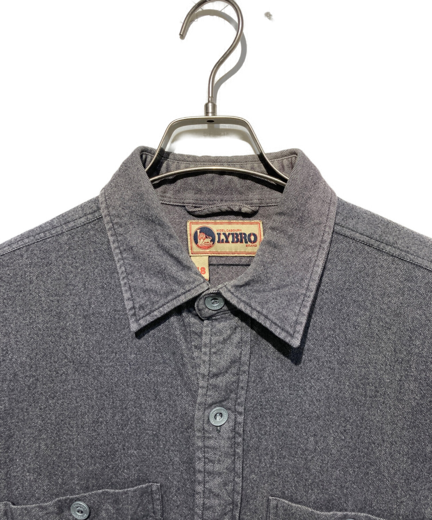 中古・古着通販】NIGEL CABOURN (ナイジェルケーボン) 長袖シャツ