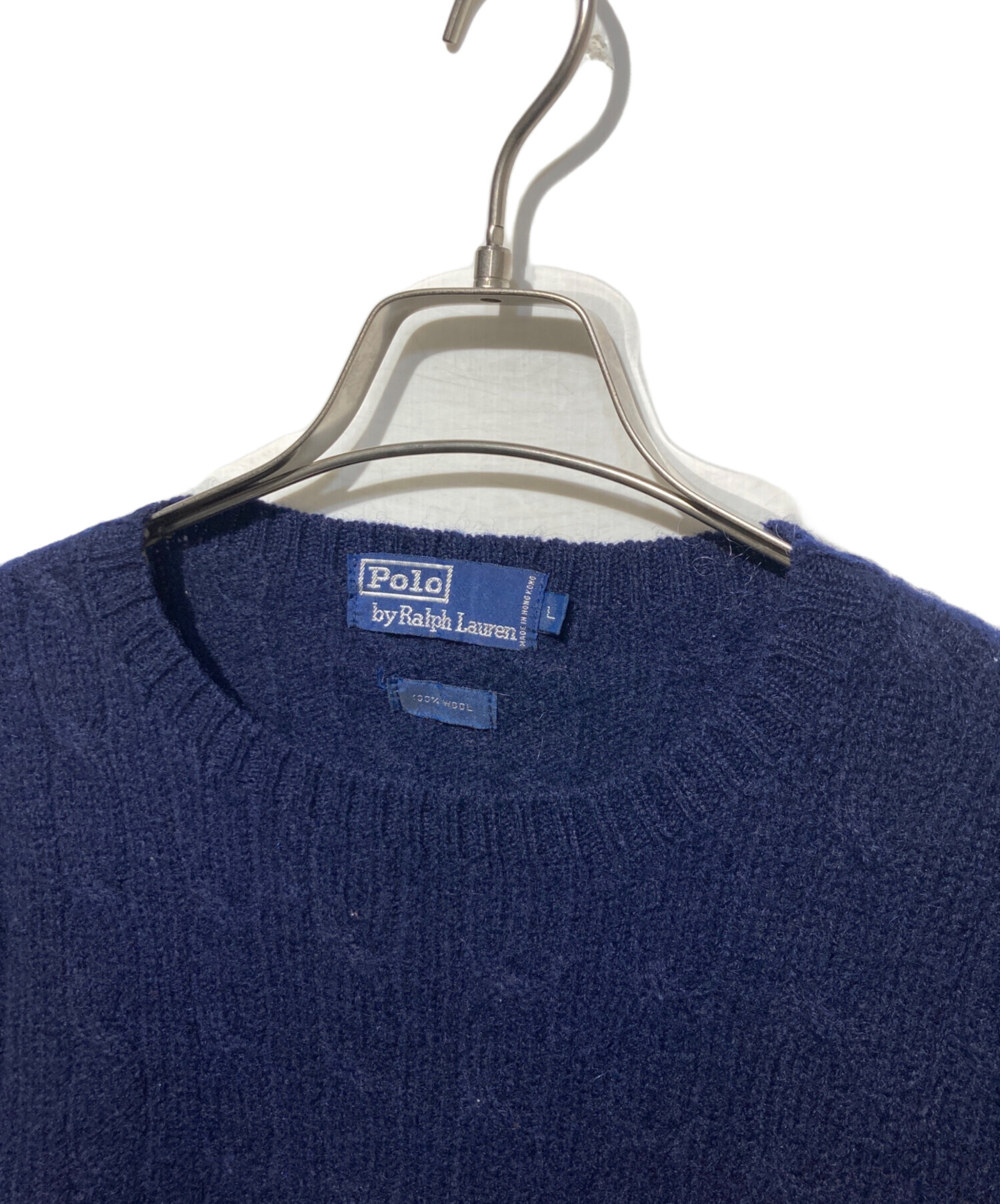 【新品タグ付/Sサイズ】大人気！ラルフローレン 春夏ケーブルニット ネイビー 中古・古着通販】POLO RALPH LAUREN (ポロ・ラルフローレン) ケーブル