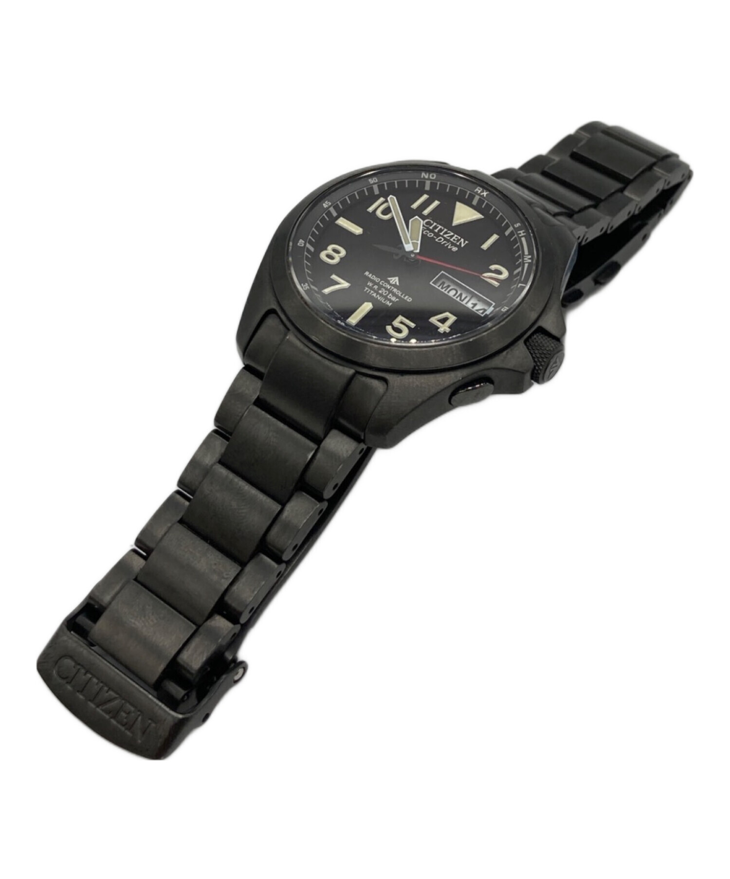 中古・古着通販】CITIZEN (シチズン) PROMASTER LAMD 腕時計 ブラック 