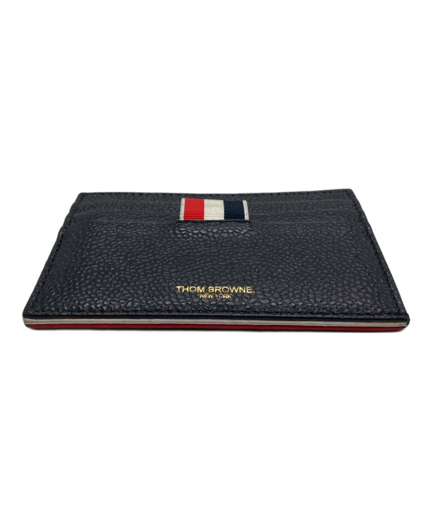 中古・古着通販】Thom Browne (トムブラウン) レザーカードホルダー