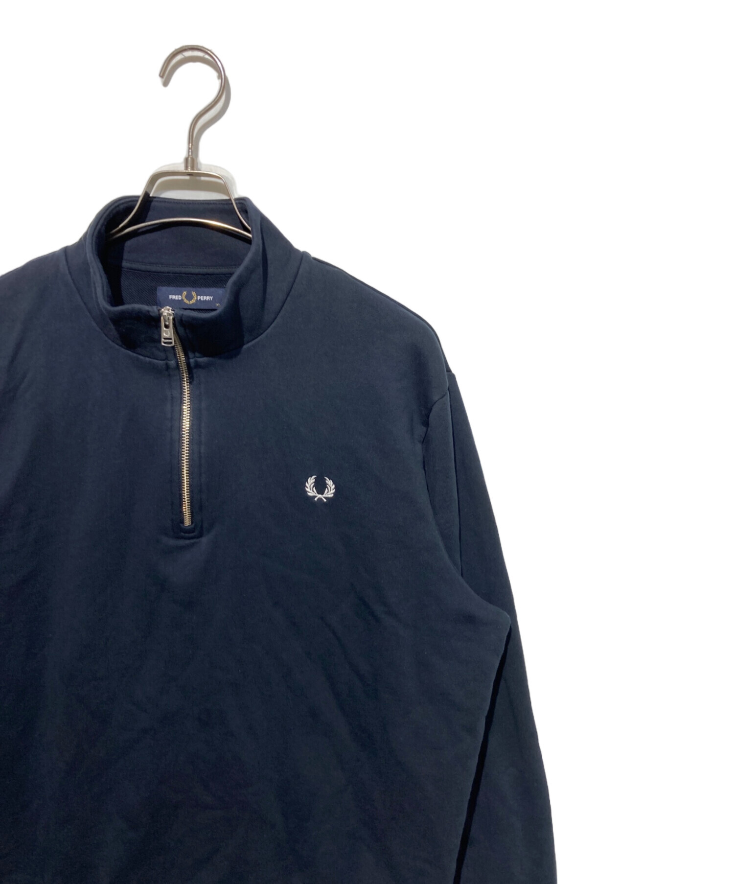 中古・古着通販】FRED PERRY (フレッドペリー) Half Zip Sweatshirt 