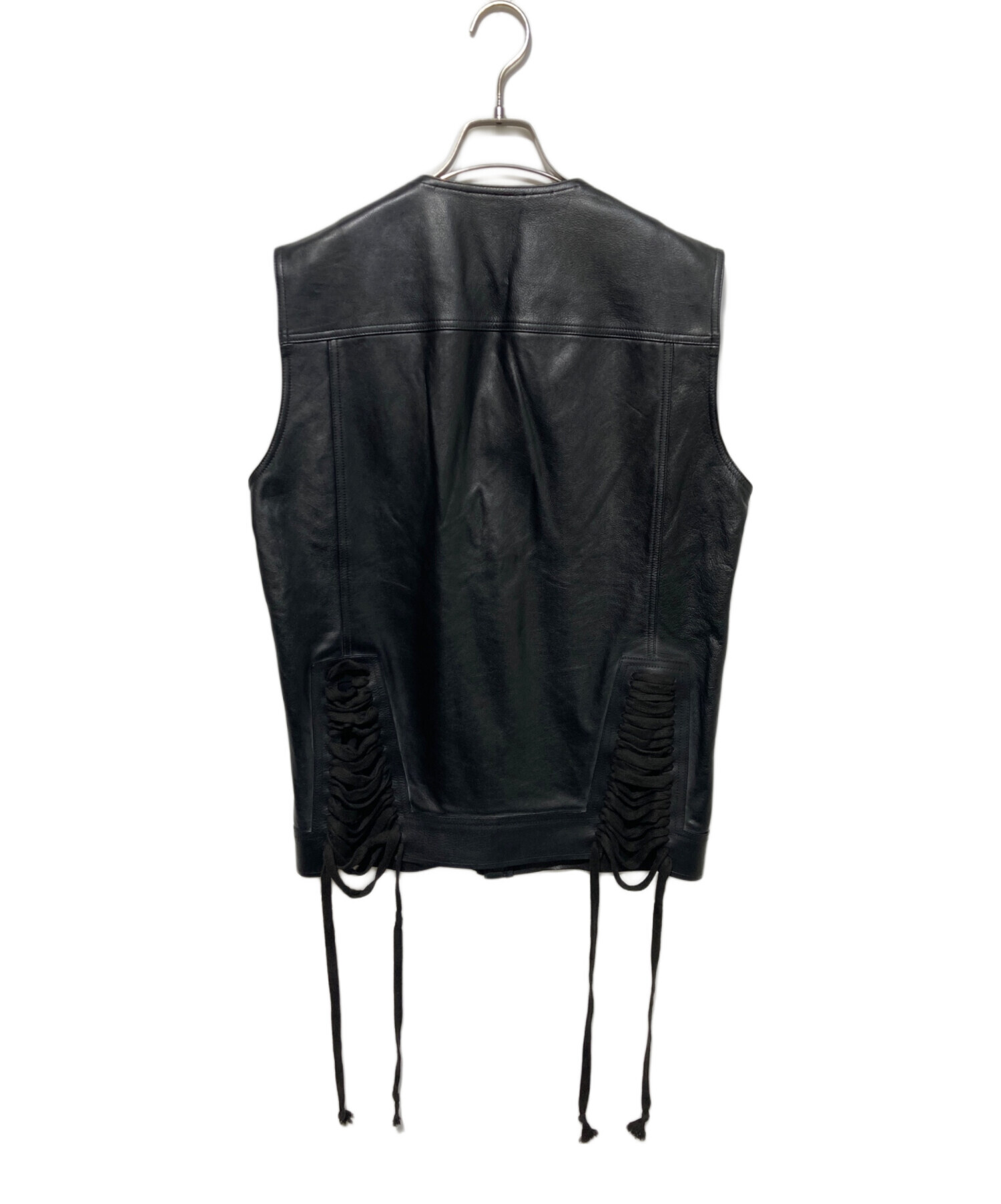 rickowens リックオウエンス 変形 レザージレベスト 40 rickowens リックオウエンス 変形 レザージレベスト 40 【公式通販】