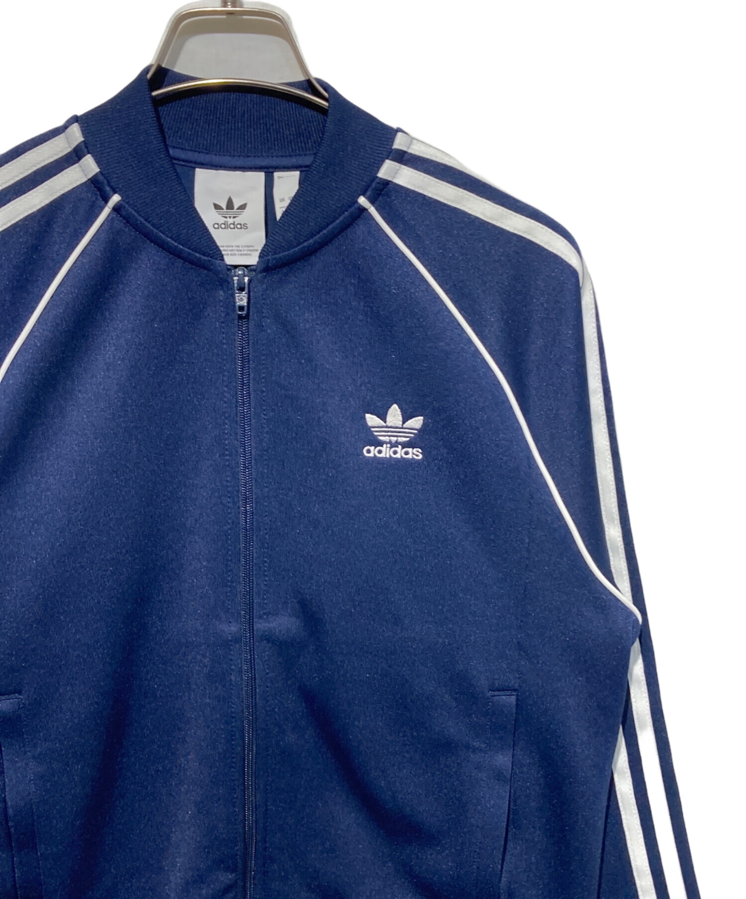 中古・古着通販】adidas (アディダス) トラックジャケット ネイビー