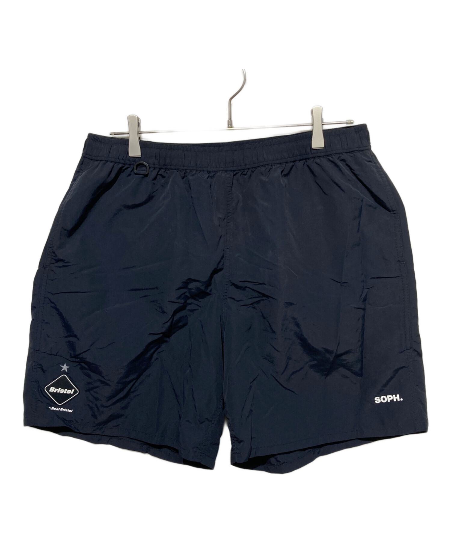 中古・古着通販】SOPH. (ソフ) NYLON EASY SHORTS ブラック サイズ:XL 