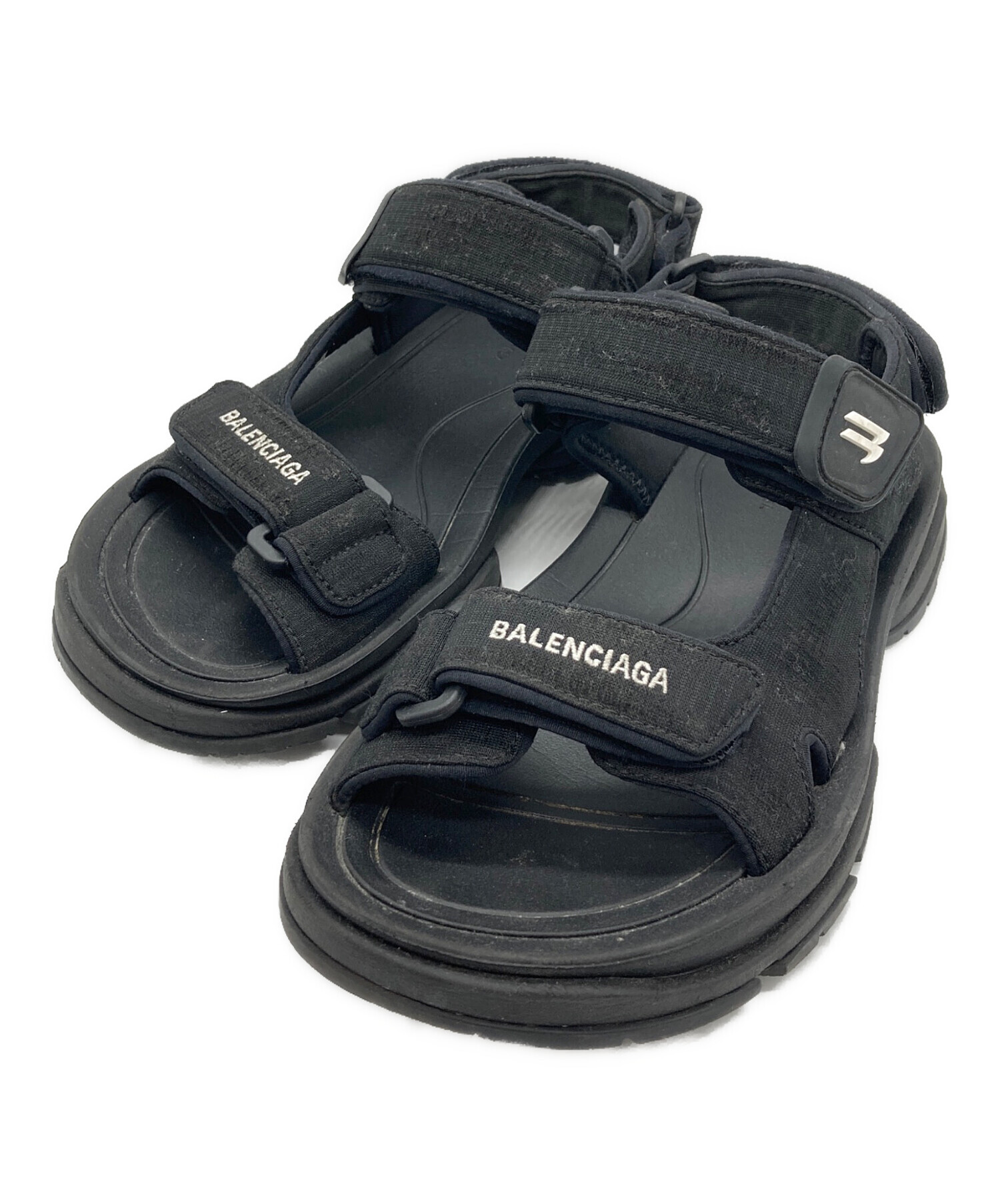 中古・古着通販】BALENCIAGA (バレンシアガ) TOURIST ブラック サイズ