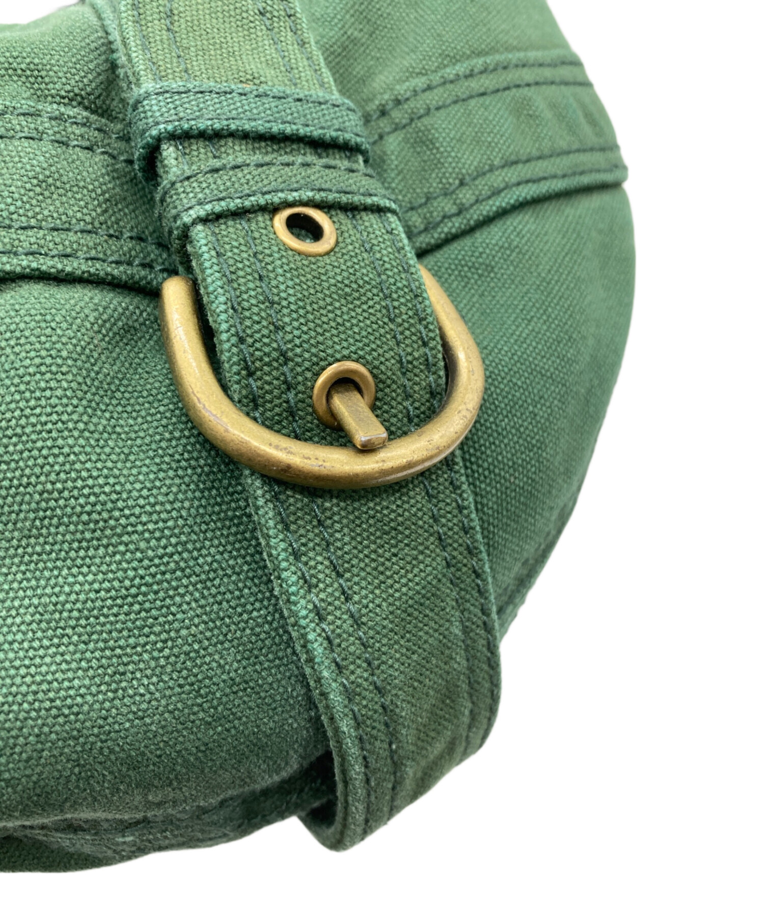 ディーゼル ショルダーバッグ グリーン 中古・古着通販】DIESEL (ディーゼル) ワンショルダーバッグ グリーン