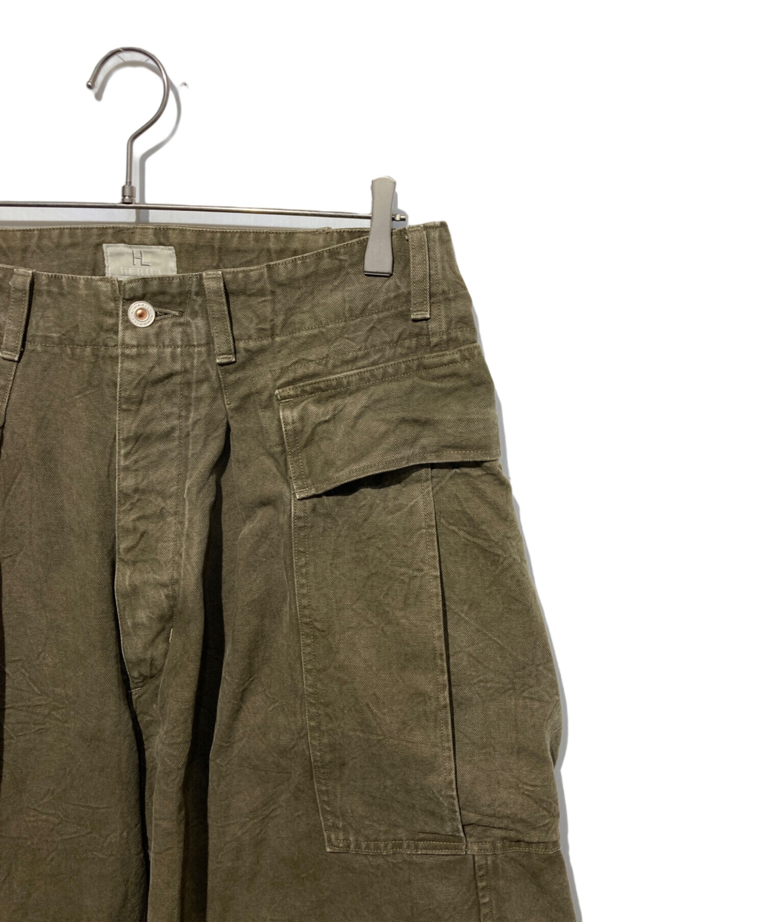 中古・古着通販】HERILL (ヘリル) Duck Cargoshorts カーゴショーツ