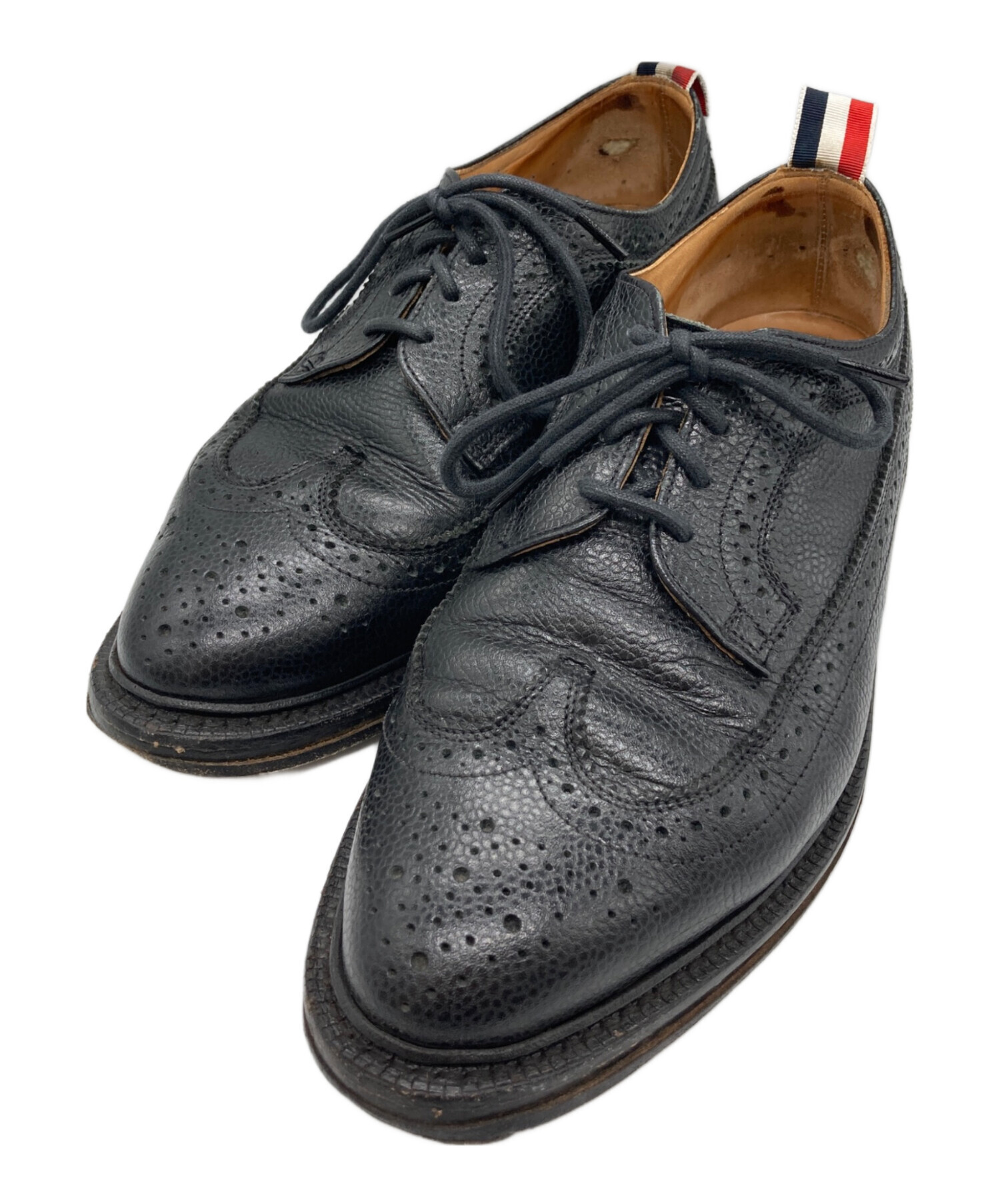 中古・古着通販】Thom Browne (トムブラウン) ウイングチップ 中古・古着通販】Thom Browne (トムブラウン) ウイングチップ
