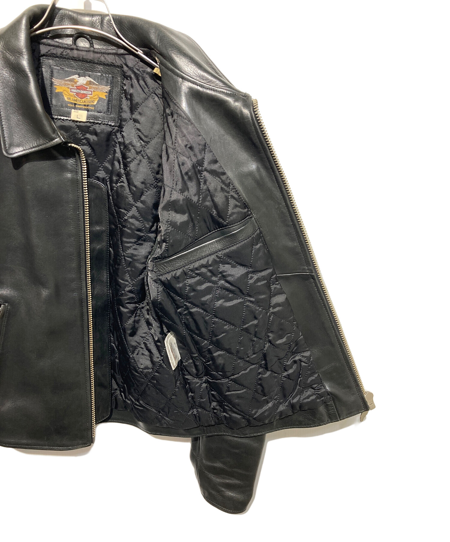 中古・古着通販】HARLEY-DAVIDSON (ハーレーダビッドソン) レザー