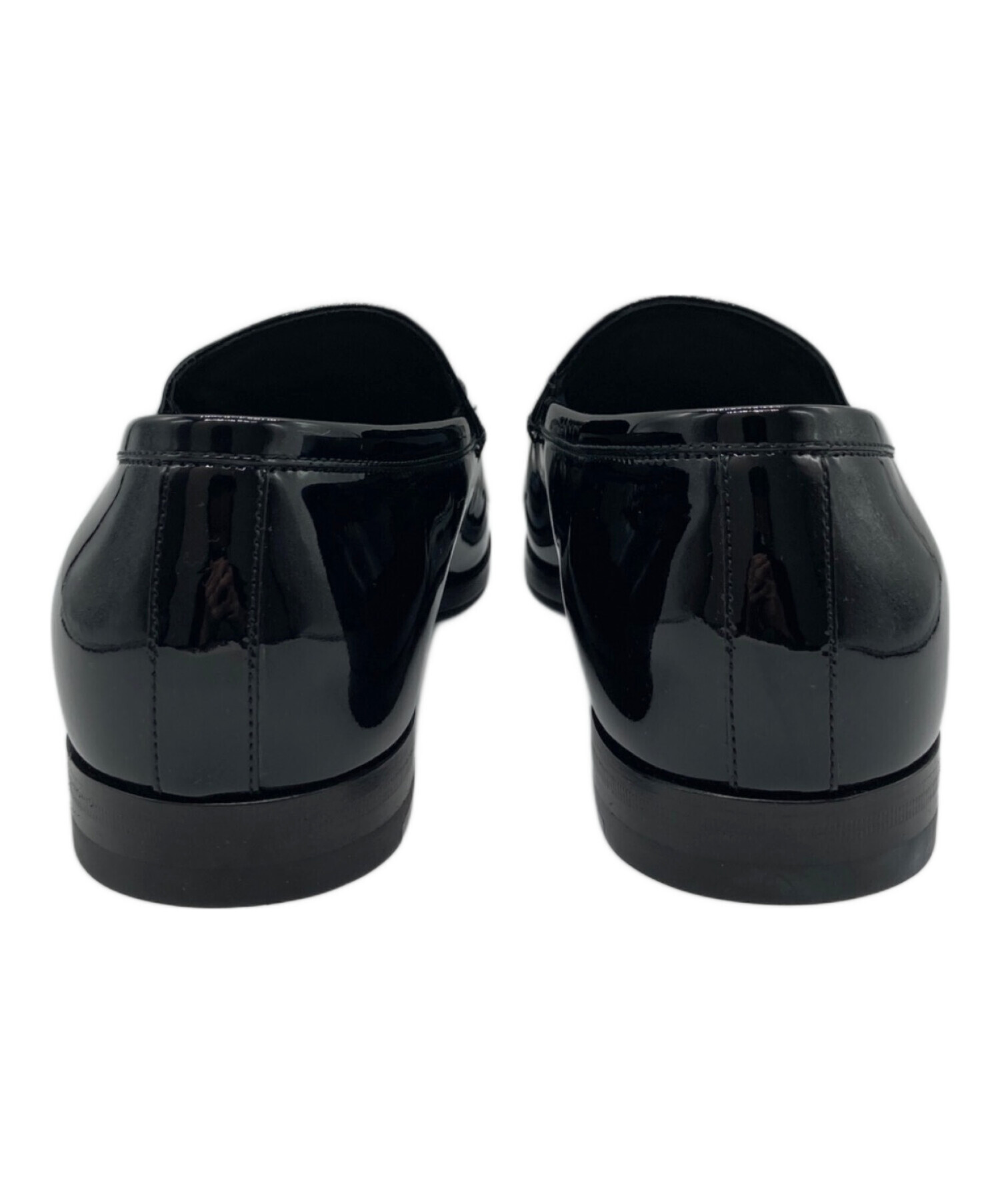 中古・古着通販】GUCCI (グッチ) ホースビットローファー ブラック