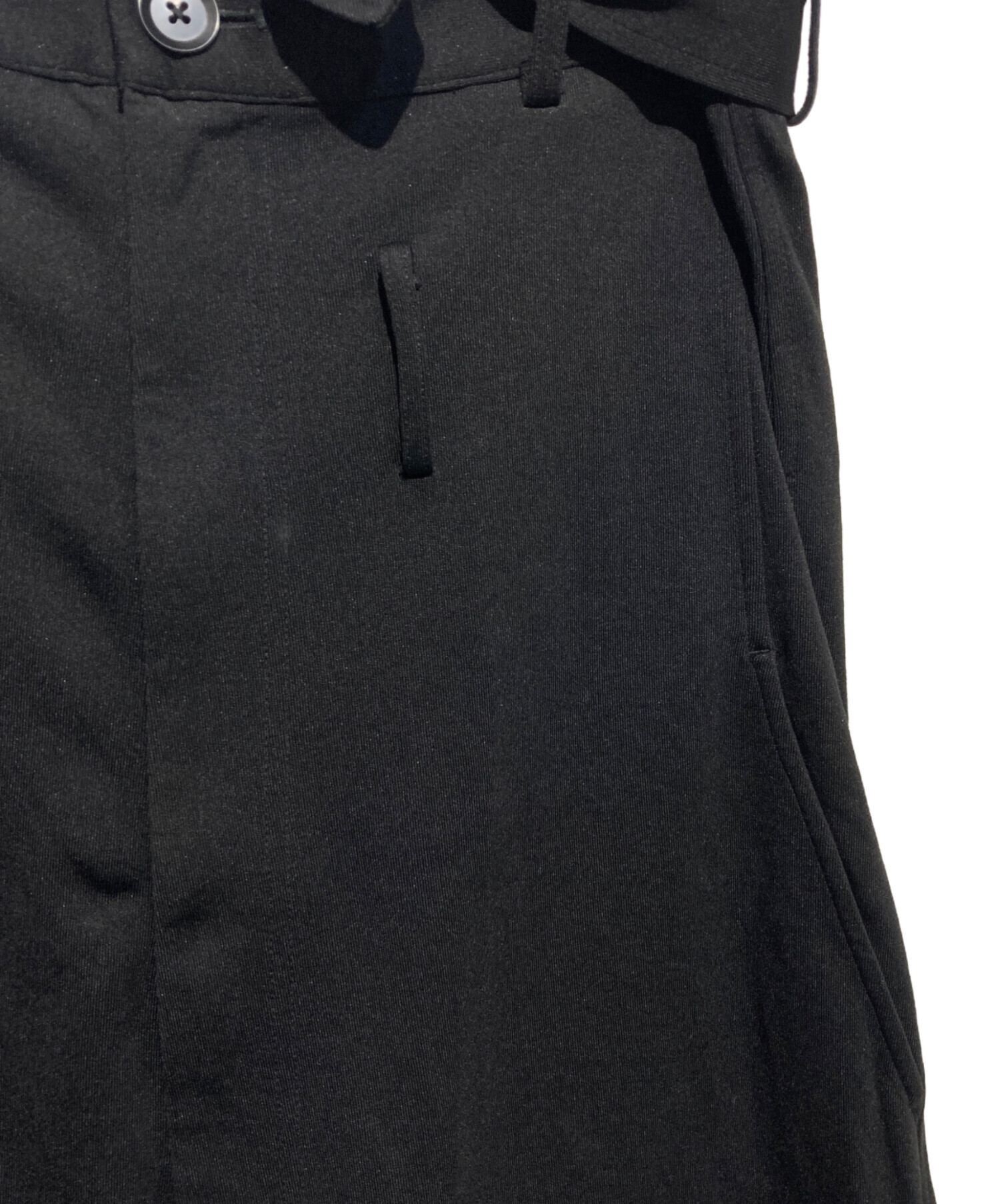 中古・古着通販】Y-3 (ワイスリー) サルエルパンツ ブラック サイズ:XS 中古・古着通販】Y-3 (ワイスリー) サルエルパンツ ブラック サイズ:XS