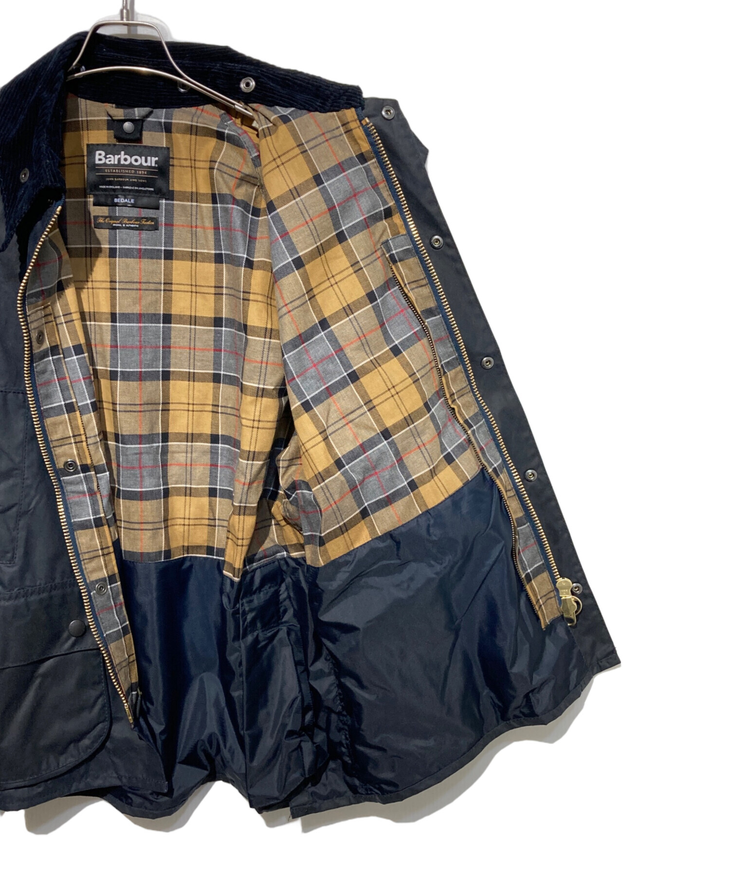 [期間限定値下げ]barbour/bedalewax jacket size40 中古・古着通販】Barbour (バブアー) BEDALE ワックスジャケット