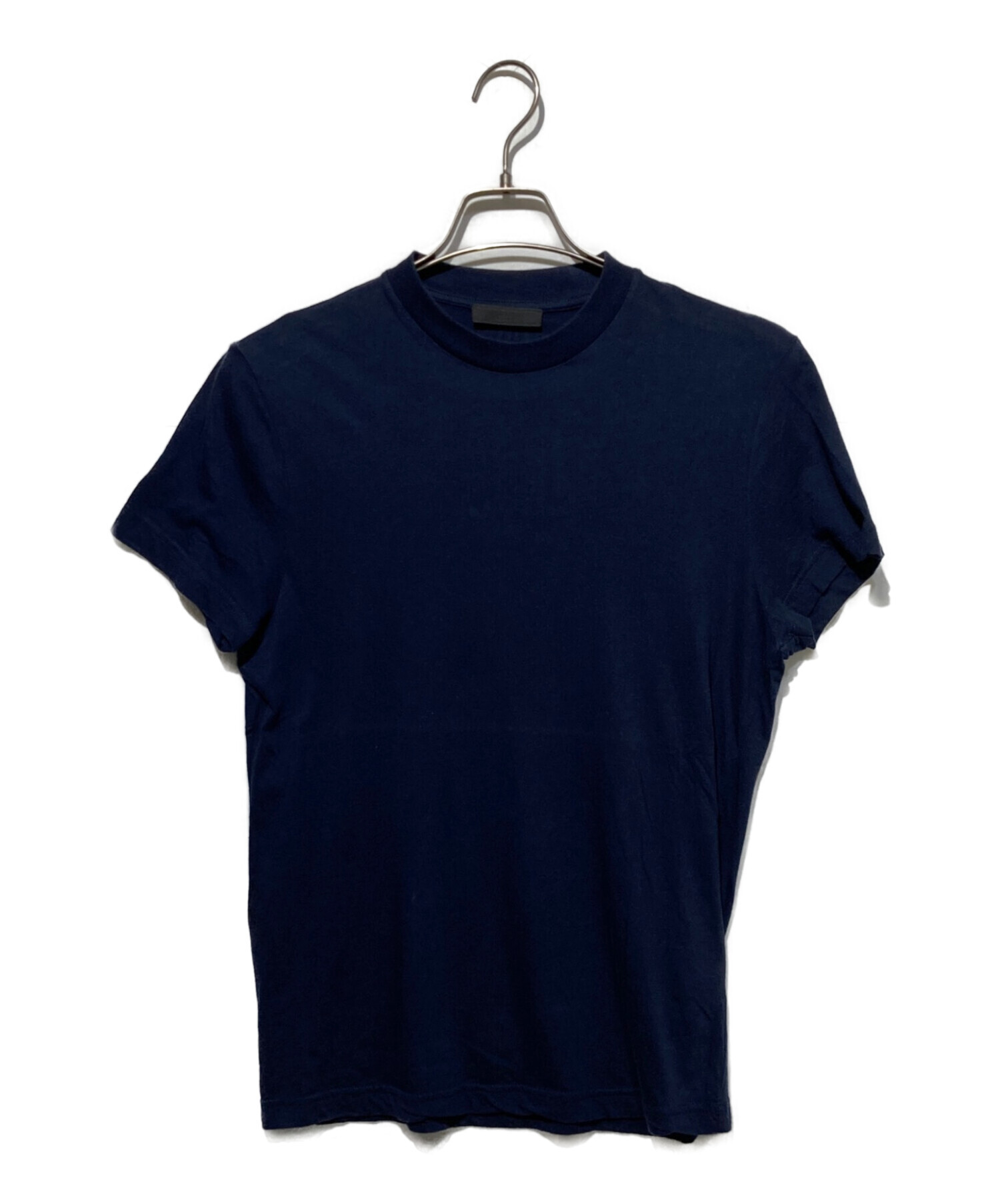 【未使用】PRADA パックTシャツ ネイビー 正規品 中古・古着通販】PRADA (プラダ) クルーネックTシャツ ネイビー サイズ