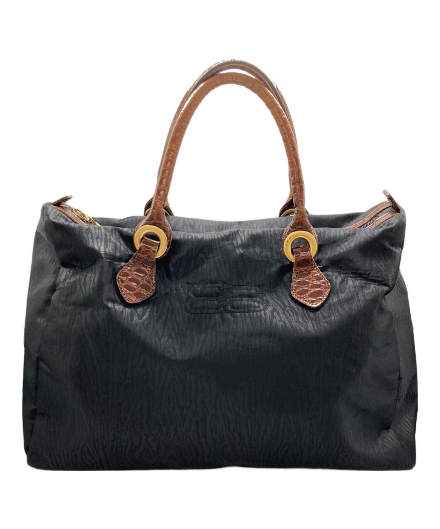 中古・古着通販】BALENCIAGA (バレンシアガ) BBロゴハンドバッグ 