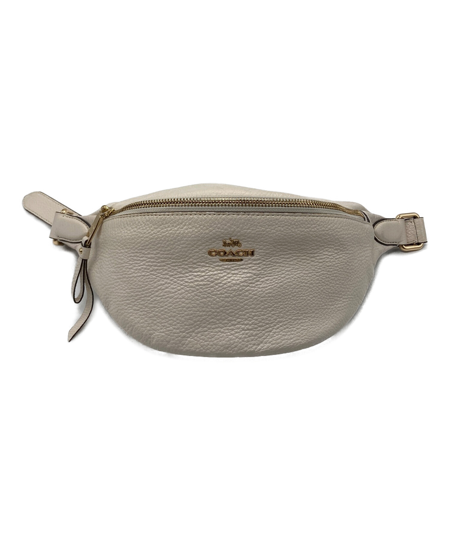 中古・古着通販】COACH (コーチ) ボディバッグ ホワイト｜ブランド