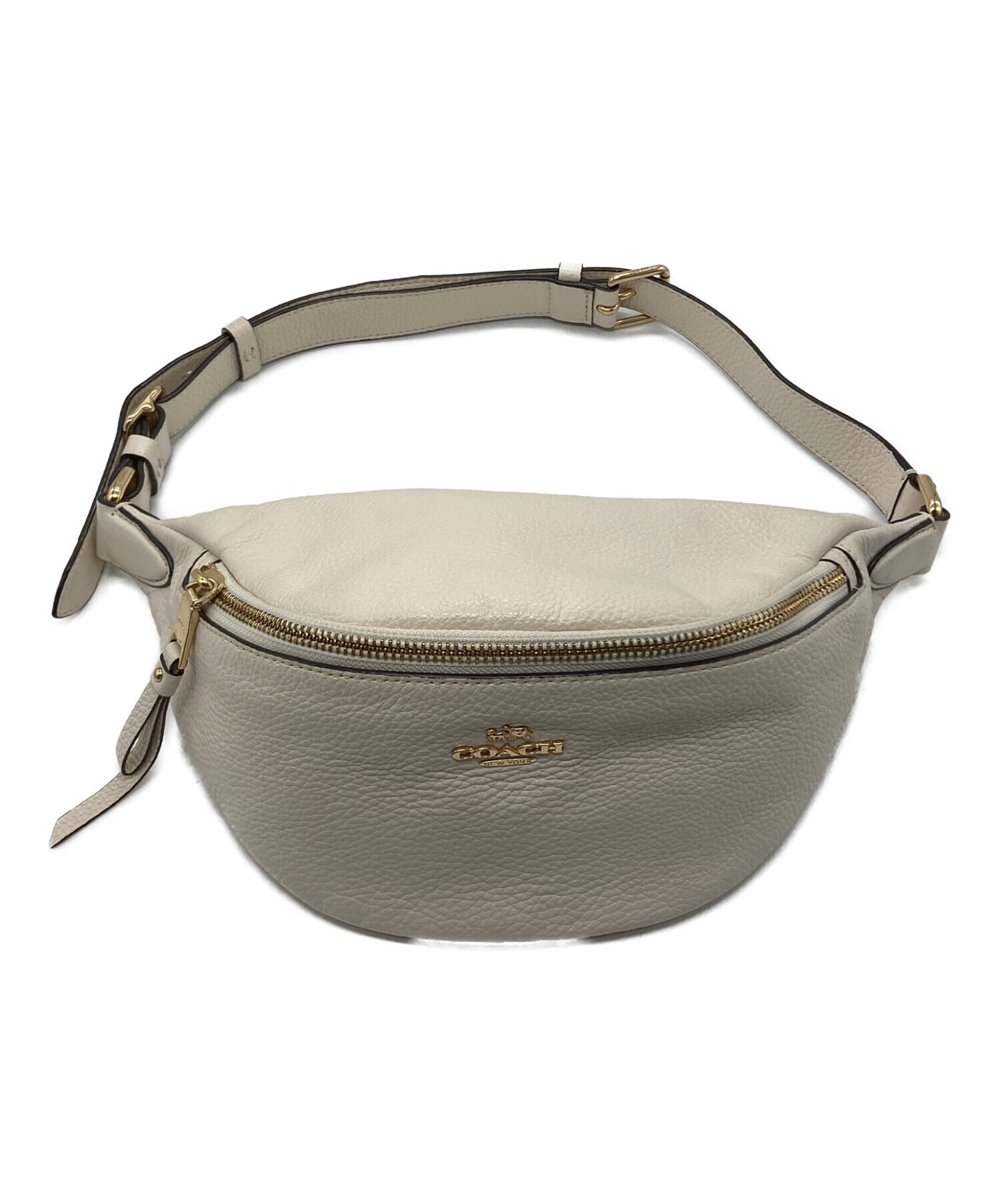 中古・古着通販】COACH (コーチ) ボディバッグ ホワイト｜ブランド