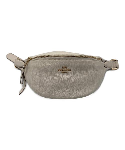 y*o様 コーチ　ボディバック　未使用品 中古・古着通販】COACH (コーチ) ボディバッグ ホワイト｜ブランド