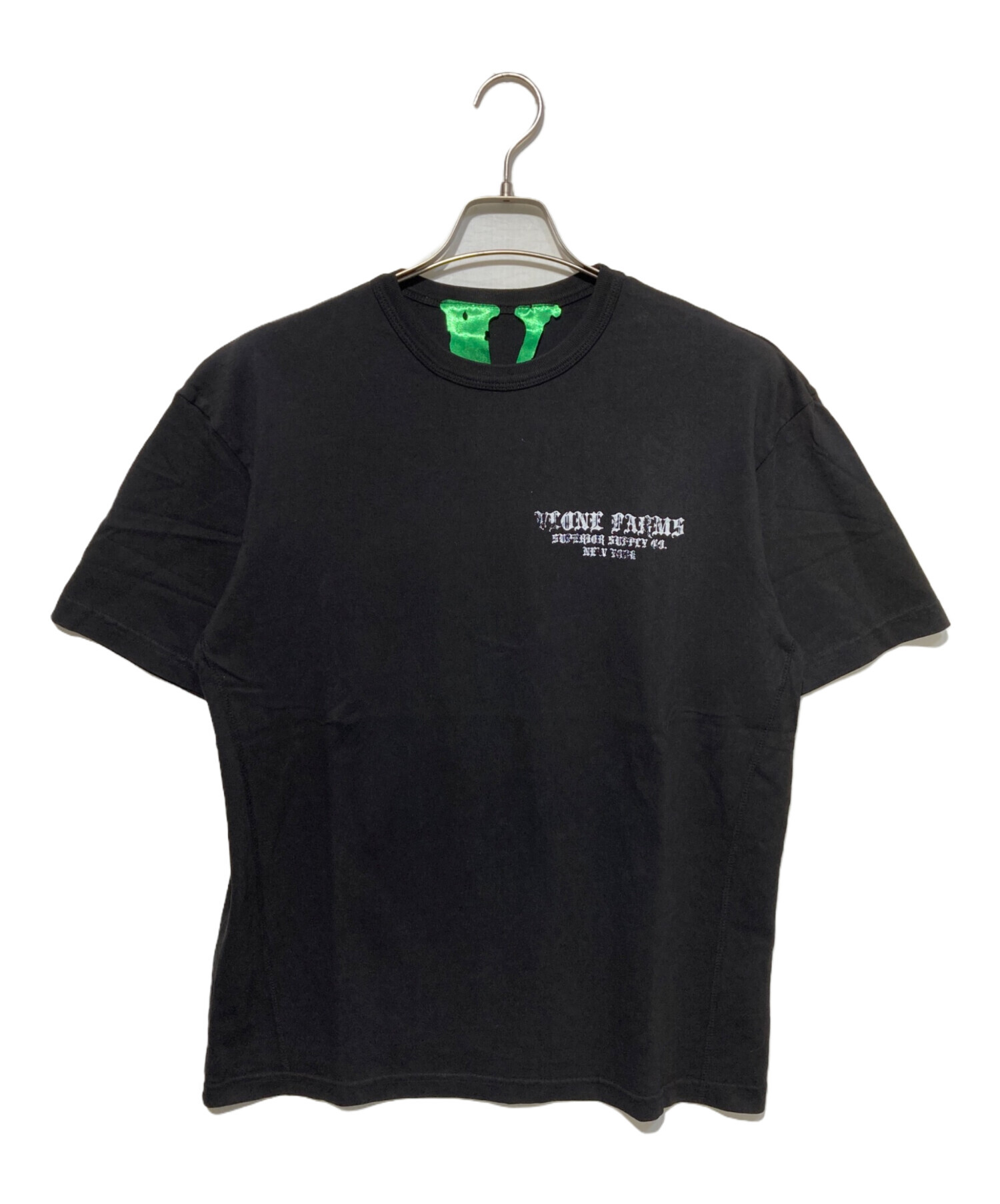 中古・古着通販】VLONE (ヴィーロン) Demon Fire T-Shirt ブラック 