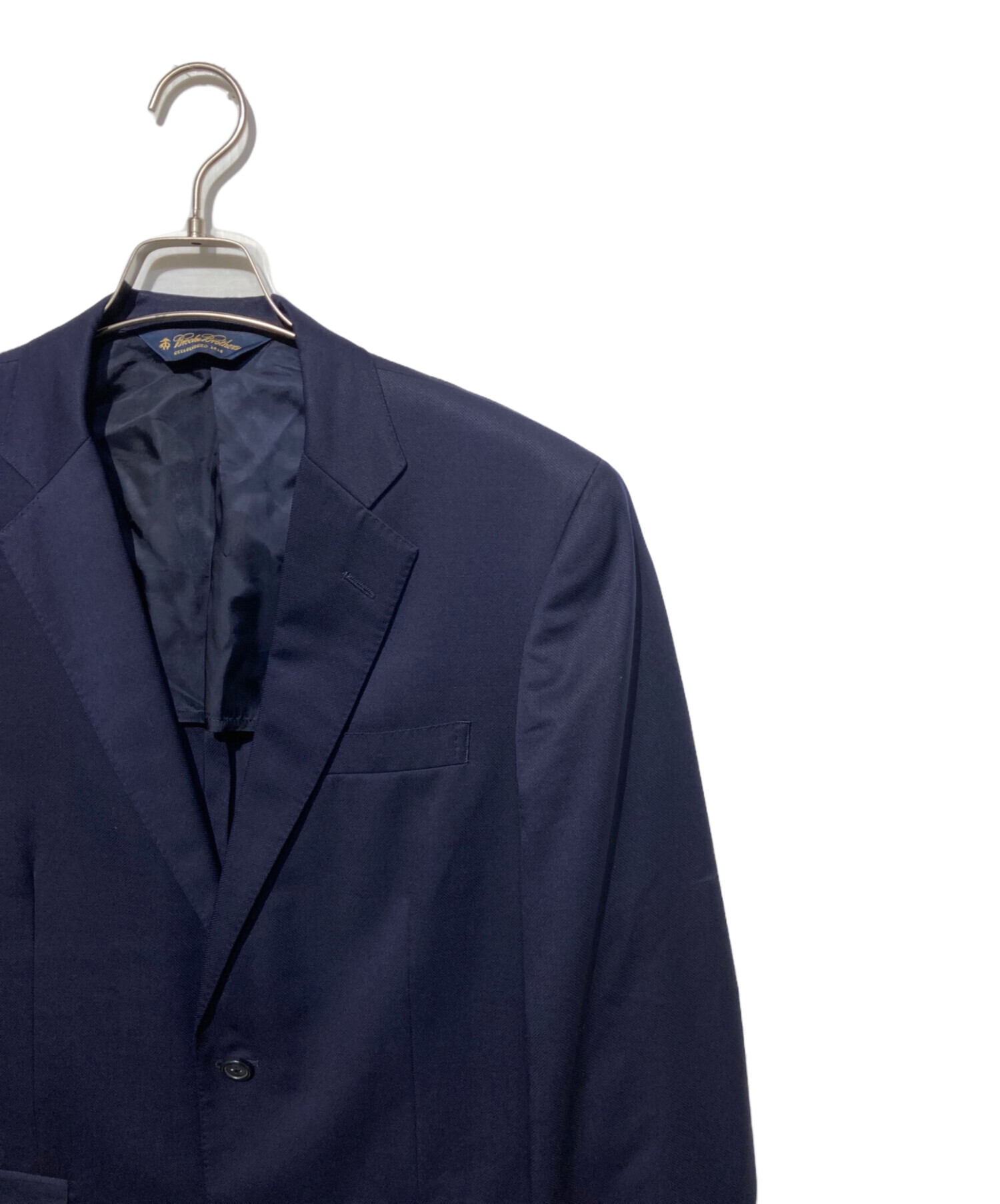 Brooks Brothers ネイビー テーラードジャケット ブルックスブラザーズ テーラードジャケット ネイビー レディース SIZE
