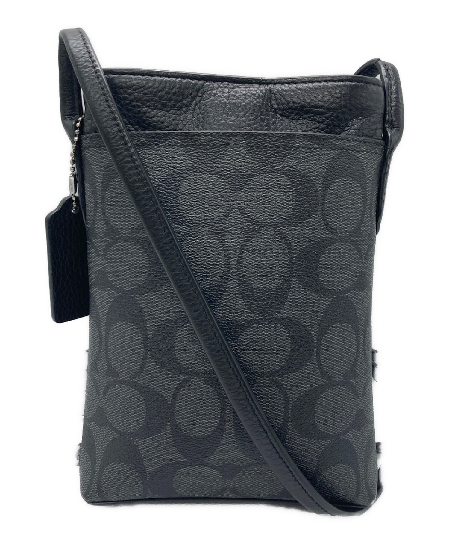中古・古着通販】COACH (コーチ) シグネチャーショルダーバッグ