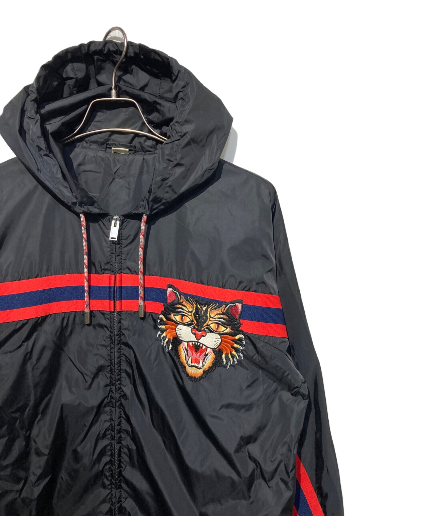 中古・古着通販】GUCCI (グッチ) アングリーキャットアップリケ