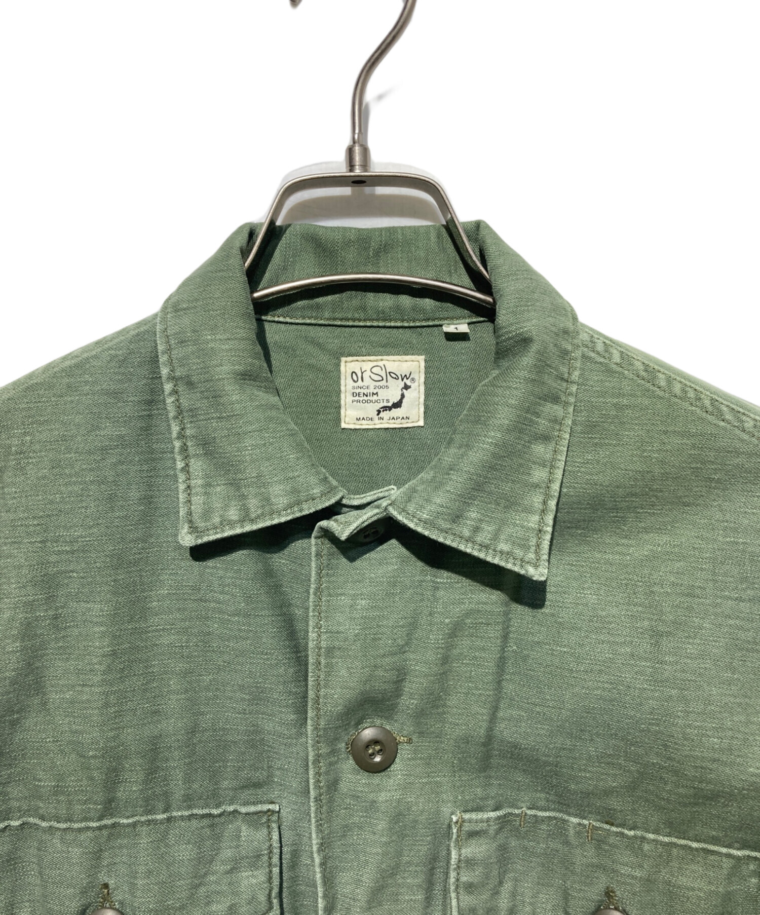 中古・古着通販】orSlow (オアスロウ) Fatigue Shirt ファティーグ