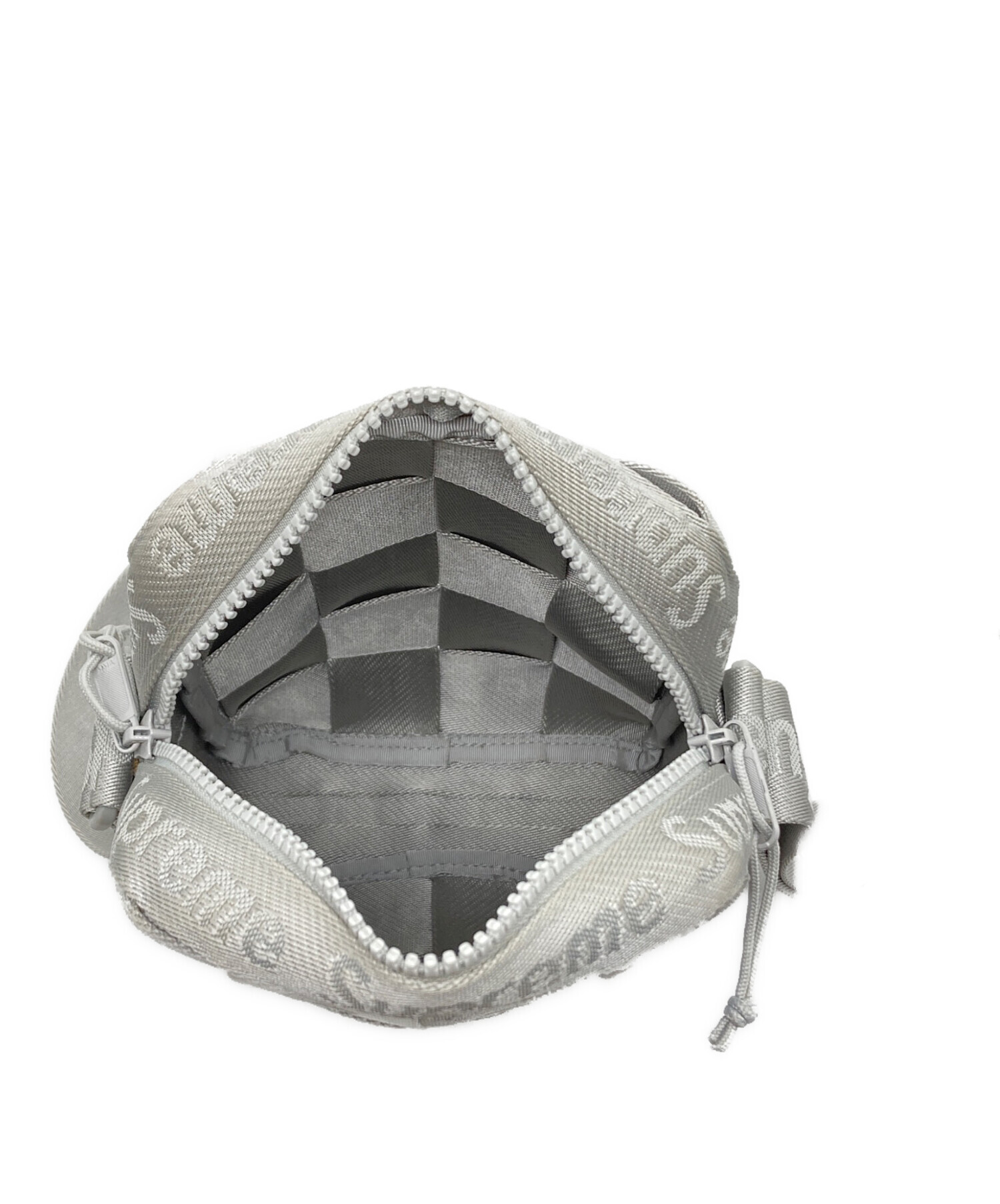 中古・古着通販】SUPREME (シュプリーム) WOVEN SHOULDER BAG シルバー 