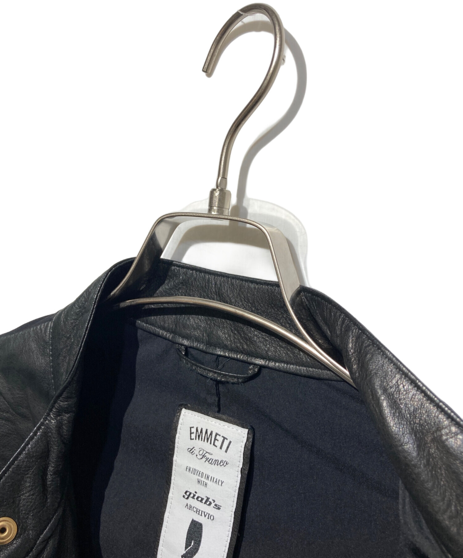 エンメティ×ジャブス　レザー×ナイロン　サイズ50 19AW 「EMMETI×giabsarchivio」コラボセットアップ 販売開始 | BEKKU HOMME