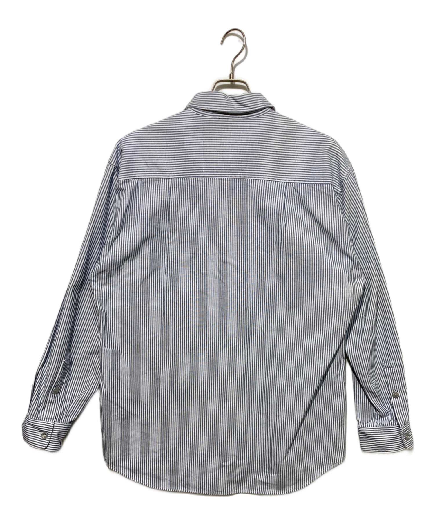 90s stone vintage shirt ストーンアイランド 90年代STONE ISLAND ストライプシャツ Mサイズ オールド 【公式通販】
