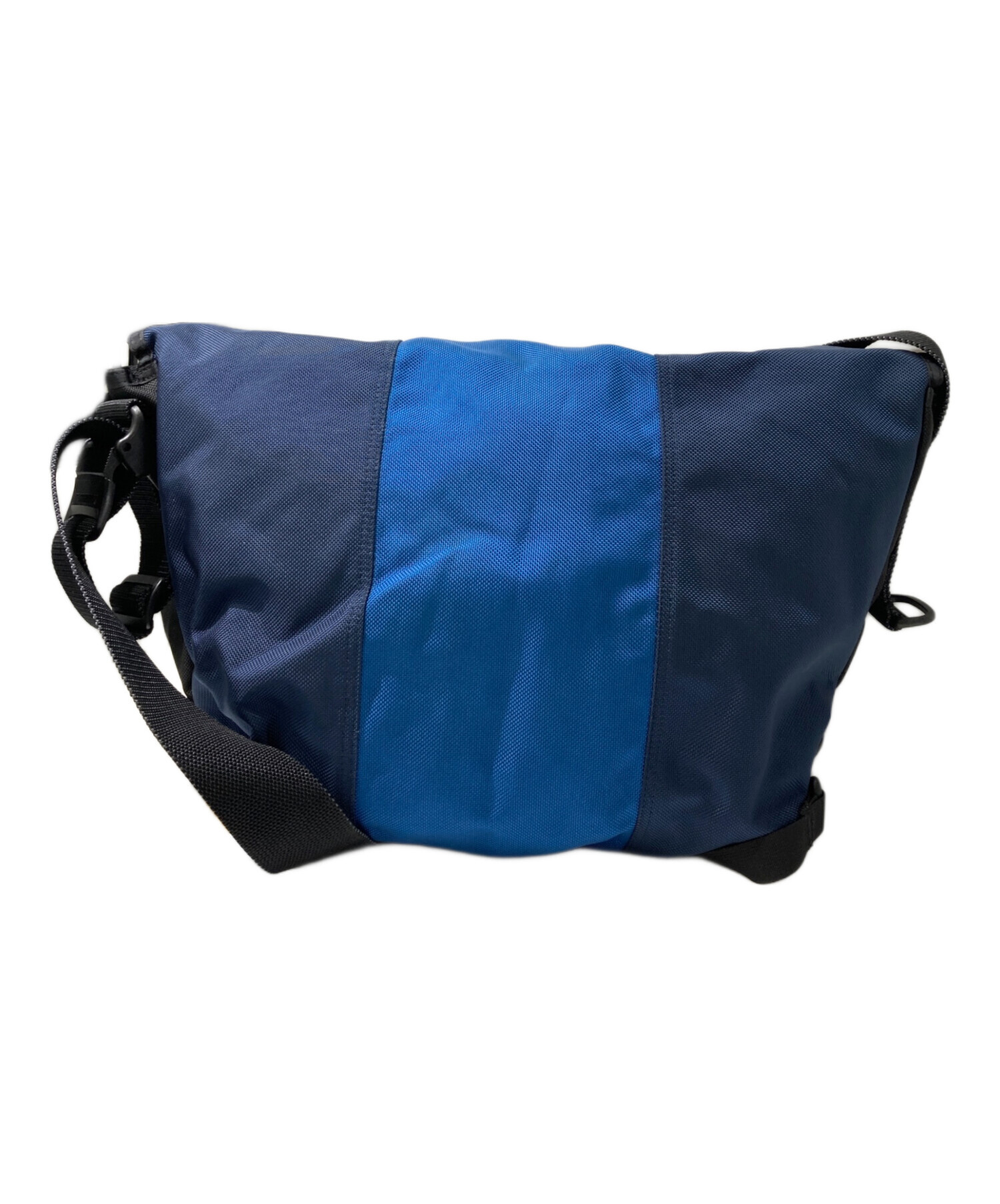TIMBUK2 メッセンジャーバッグ 黒/青 中古・古着通販】TIMBUK2 (ティンバックツー) メッセンジャーバッグ