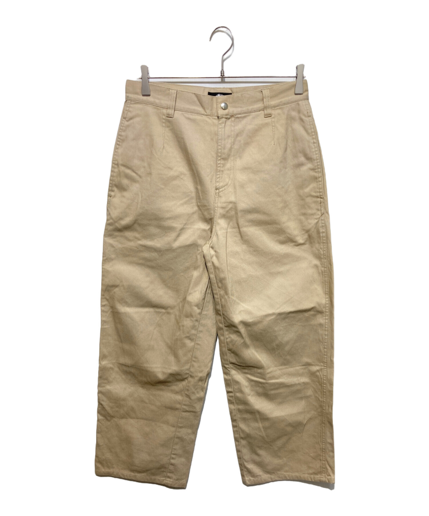 STUSSY CHINO WORK PANT KHAKI サイズ28 中古・古着通販】stussy (ステューシー) CHINO WORK PANT ベージュ