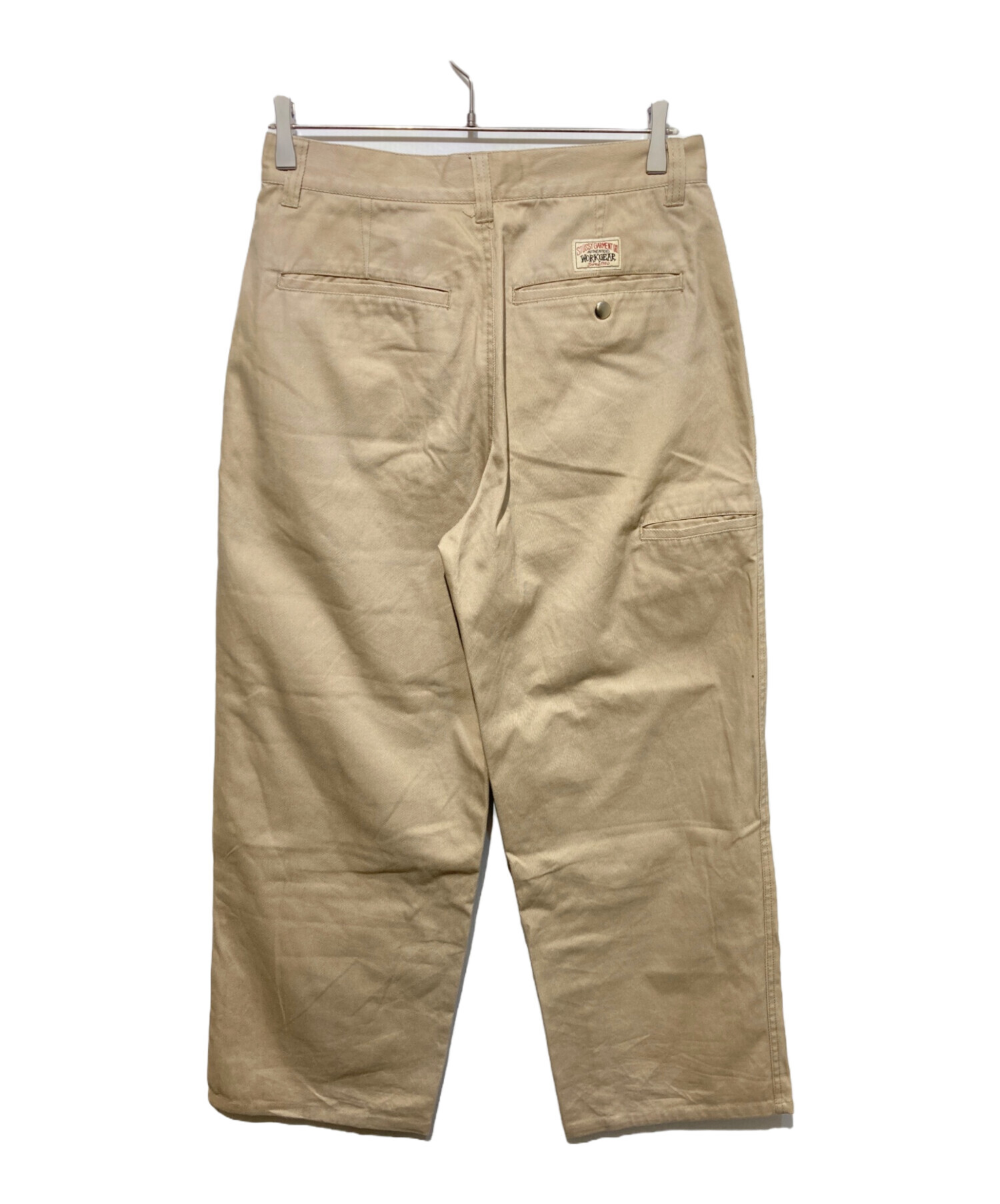 中古・古着通販】stussy (ステューシー) CHINO WORK PANT ベージュ