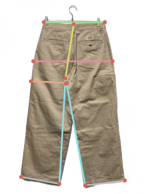 中古・古着通販】stussy (ステューシー) CHINO WORK PANT ベージュ