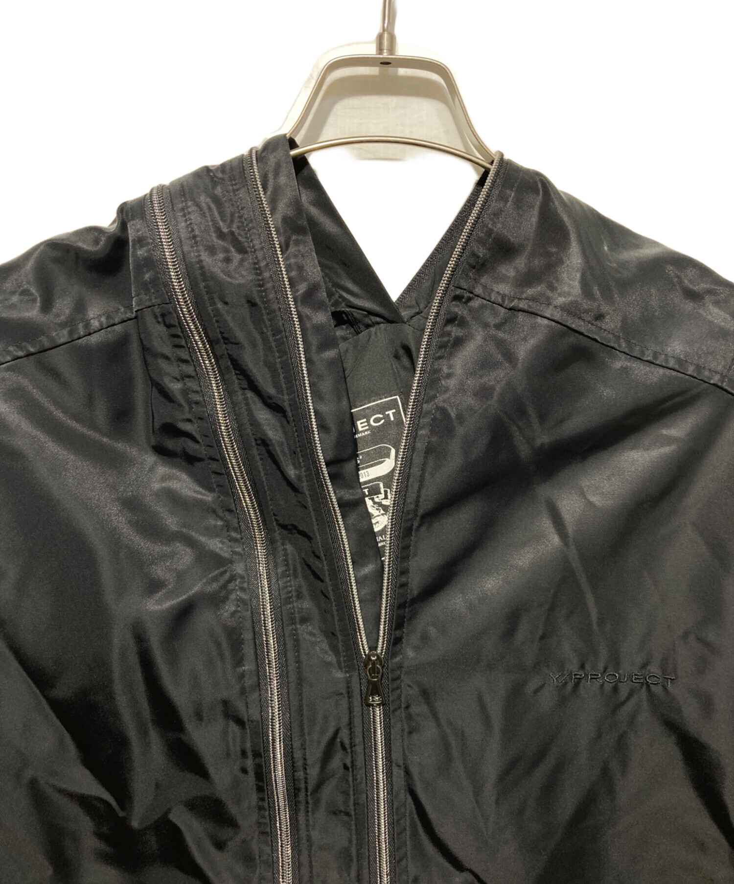 中古・古着通販】Y/PROJECT (ワイ プロジェクト) ダブルジップボンバー