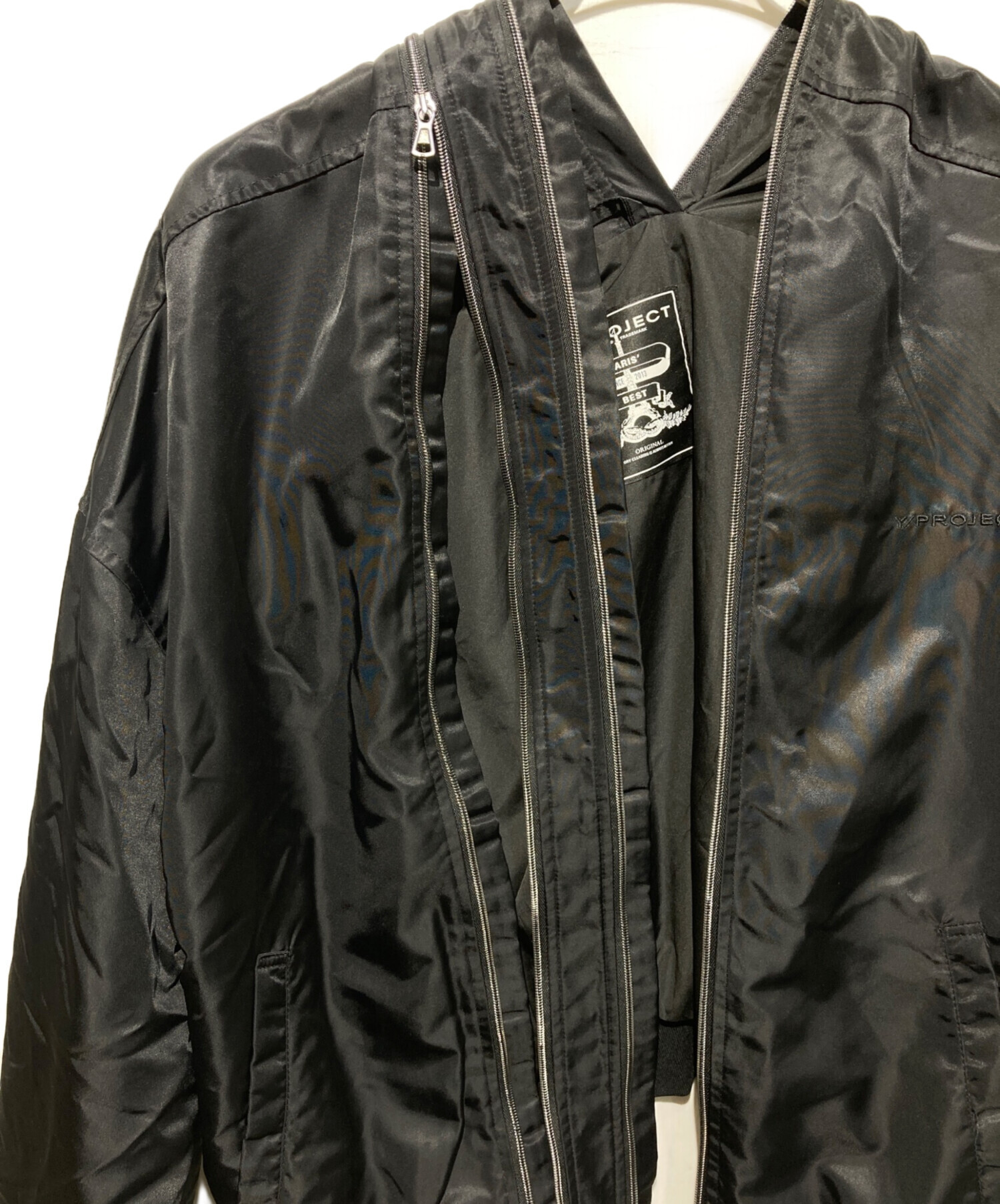 中古・古着通販】Y/PROJECT (ワイ プロジェクト) ダブルジップボンバー