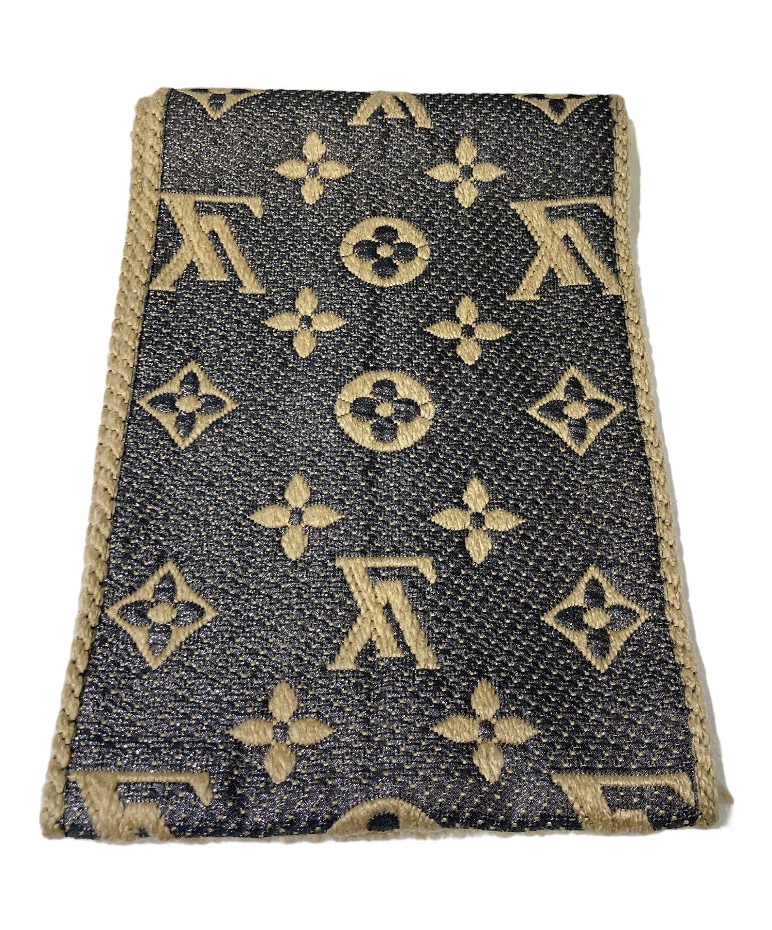 LOUIS VUITTON ロゴデザイン マフラー　値下げ交渉有り 中古・古着通販】LOUIS VUITTON (ルイ ヴィトン) エシャルプ ロゴ