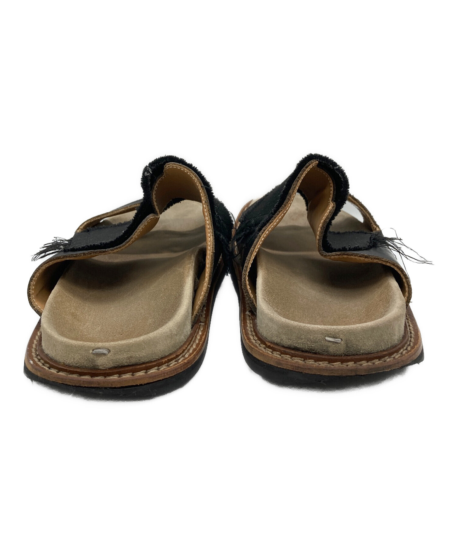 中古・古着通販】Maison Margiela (メゾンマルジェラ) レザーサンダル 