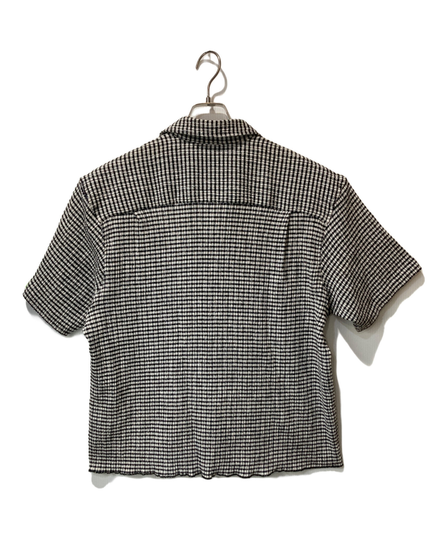 中古・古着通販】stussy (ステューシー) CRINKLED CHECK SS SHIRT