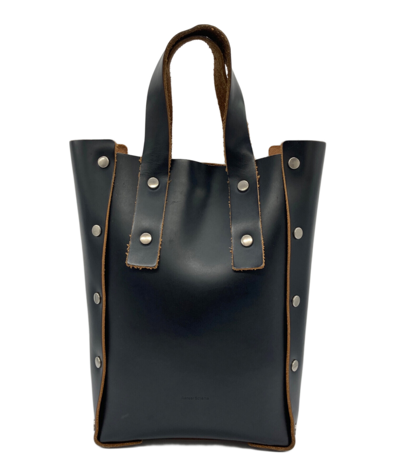 黒 Hender Scheme／エンダースキーマ3d 中古品 中古・古着通販】Hender Scheme (エンダースキーマ) assemble hand bag